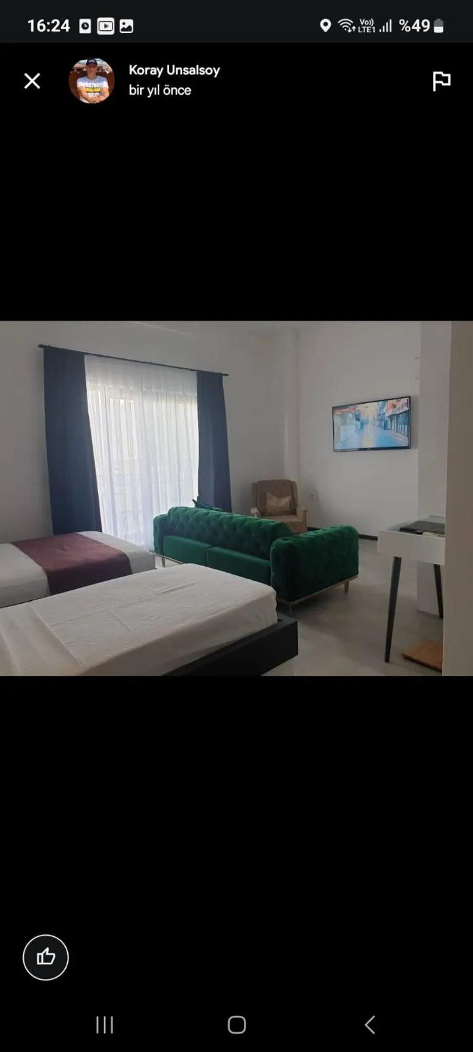 Bed in WB Weekend Otel