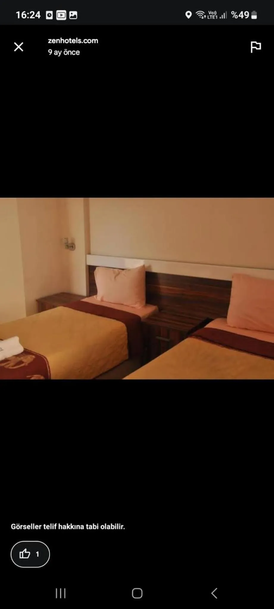 Bed in WB Weekend Otel