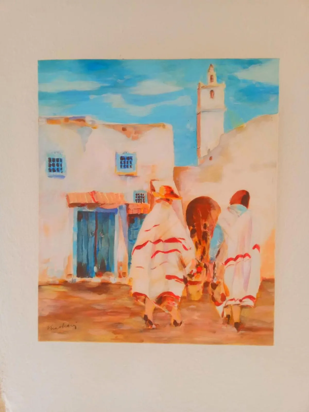 Decorative detail in Le Patio de Mezraya