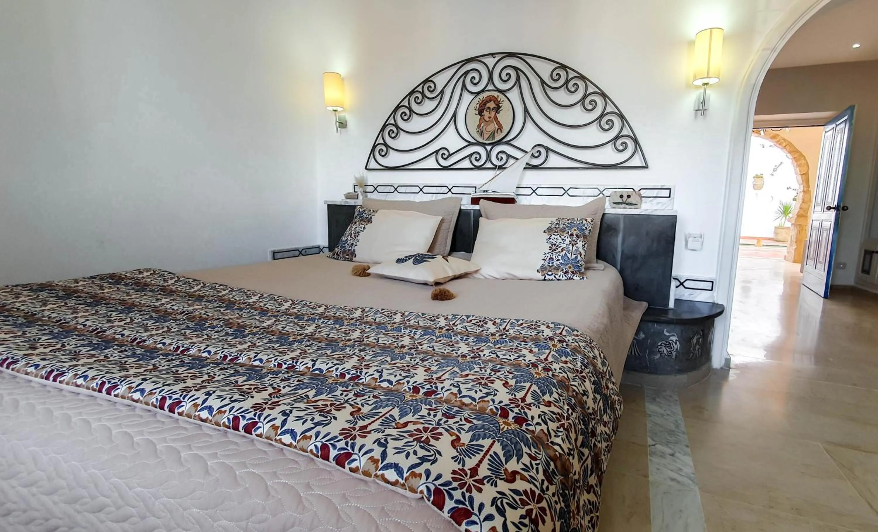 Photo of the whole room, Bed in Le Patio de Mezraya
