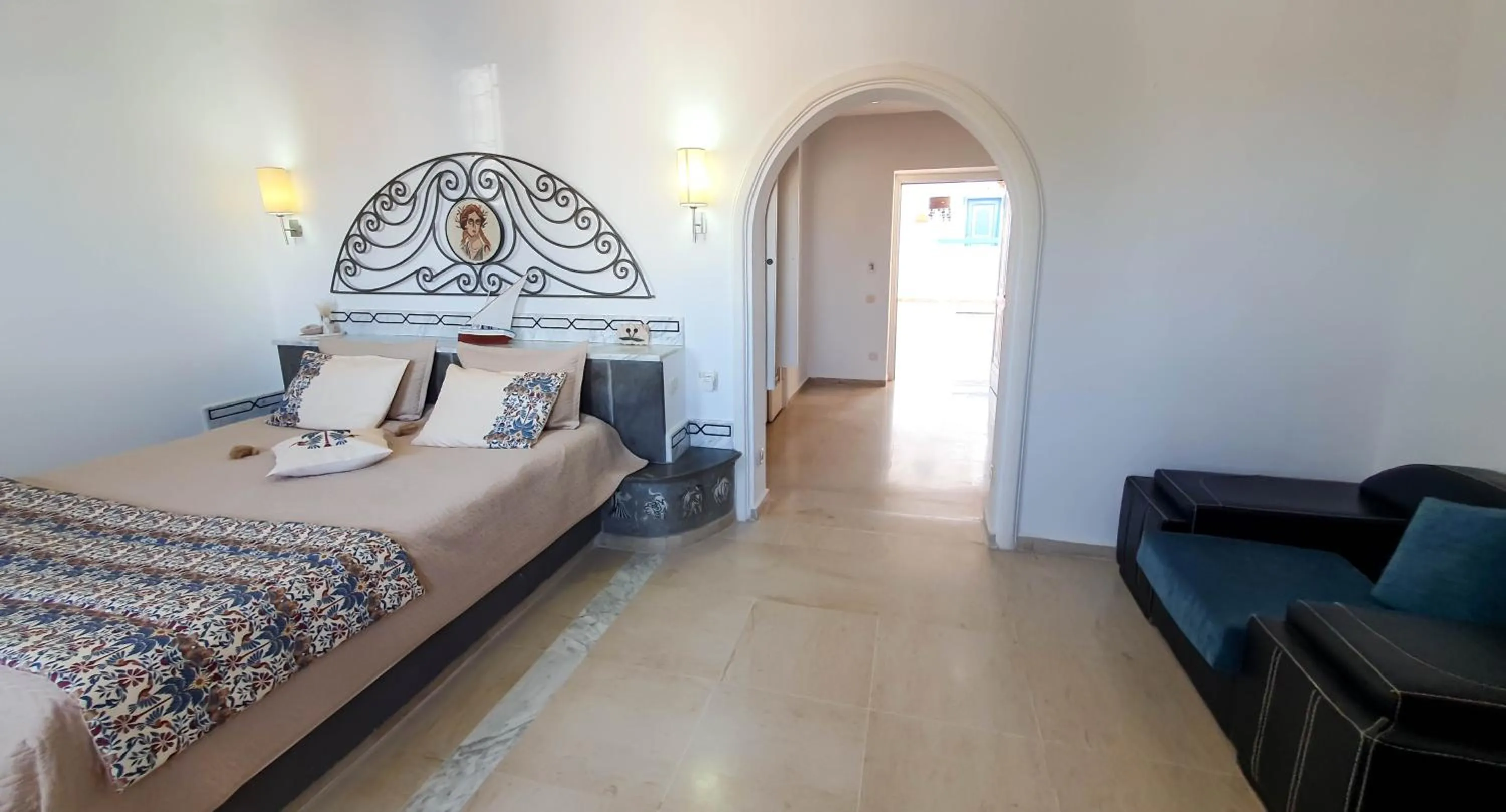 Photo of the whole room, Bed in Le Patio de Mezraya