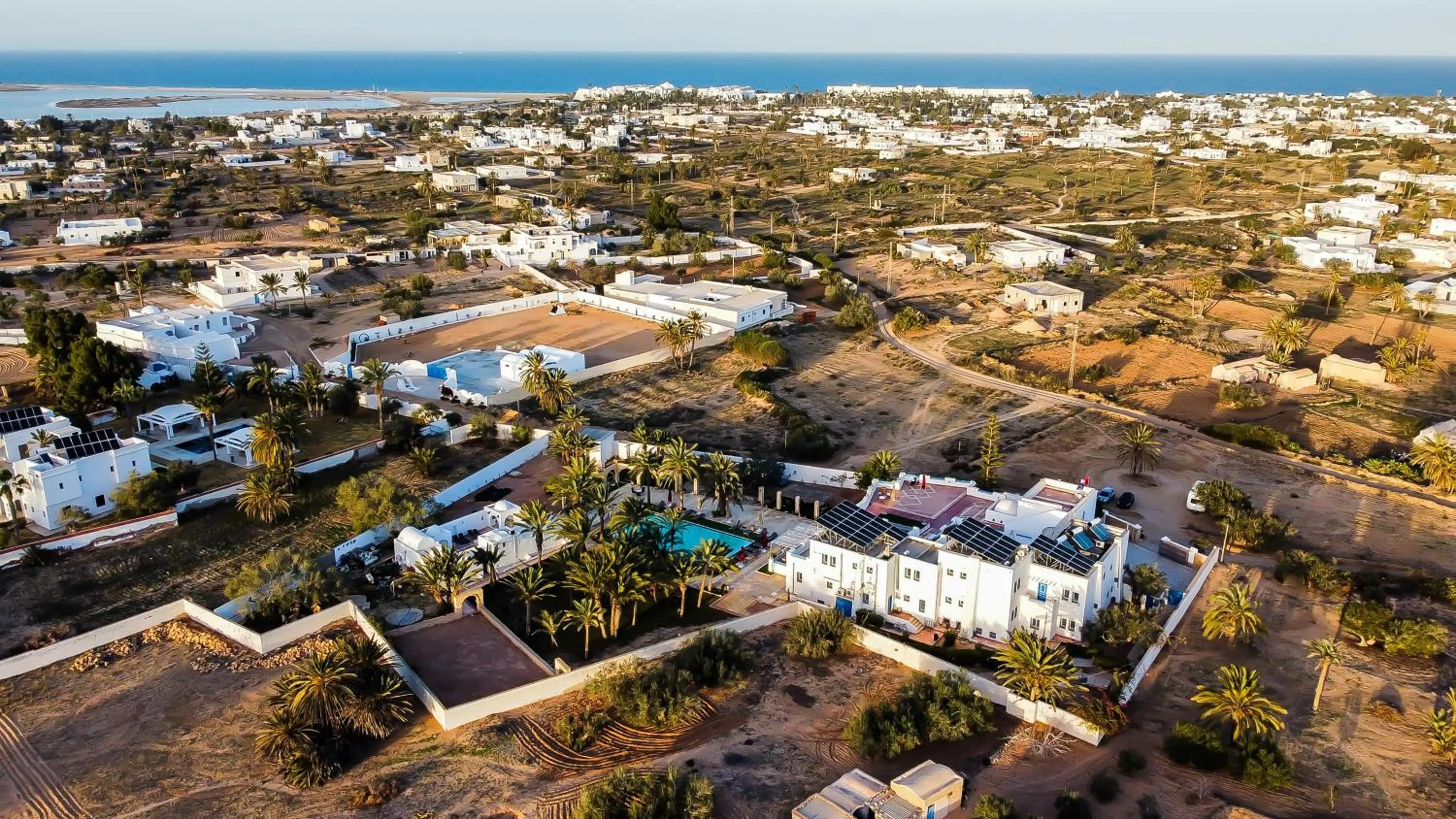 Bird's eye view in Le Patio de Mezraya