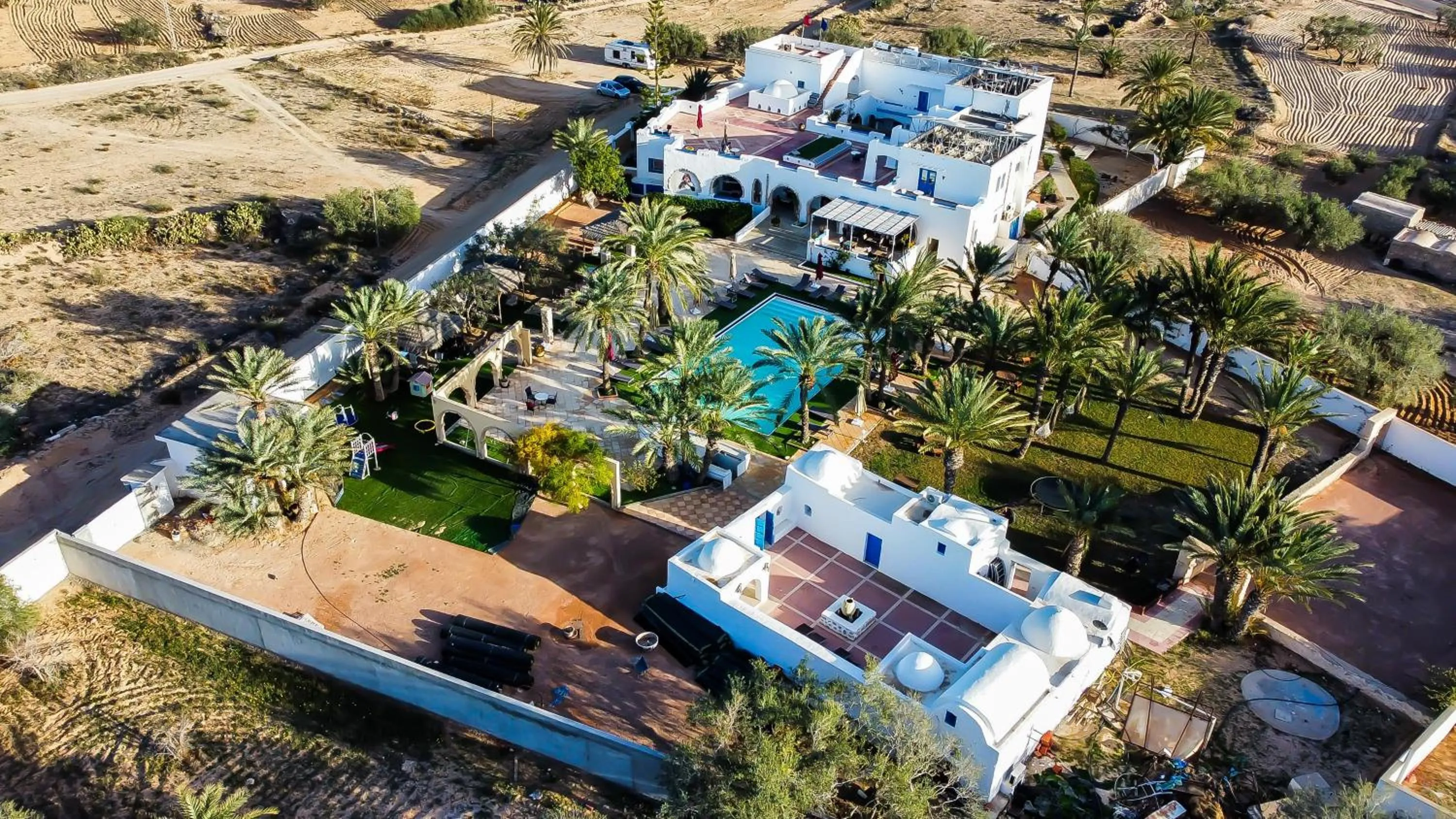 Bird's eye view in Le Patio de Mezraya