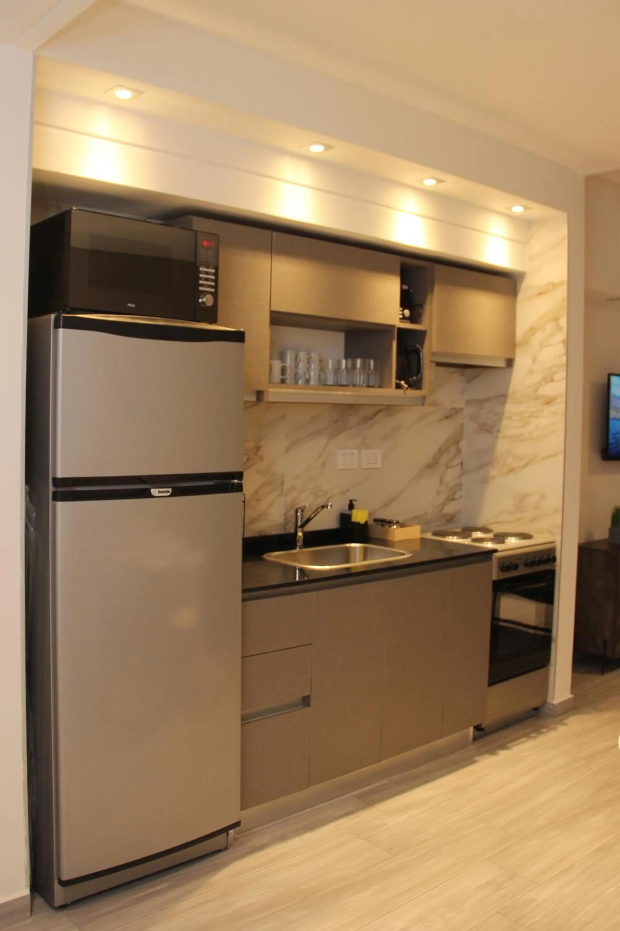 Kitchen or kitchenette in In House BA - Le coq