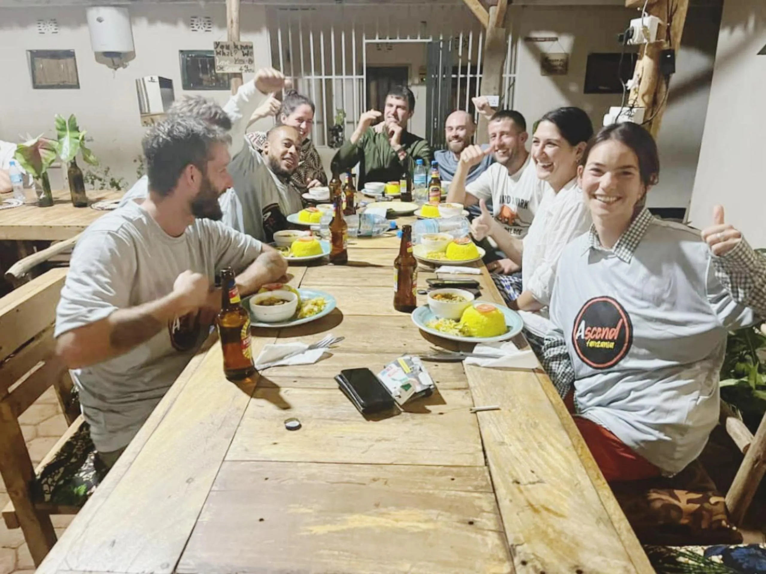 Restaurant/places to eat in The Secret Garden Hotel Moshi