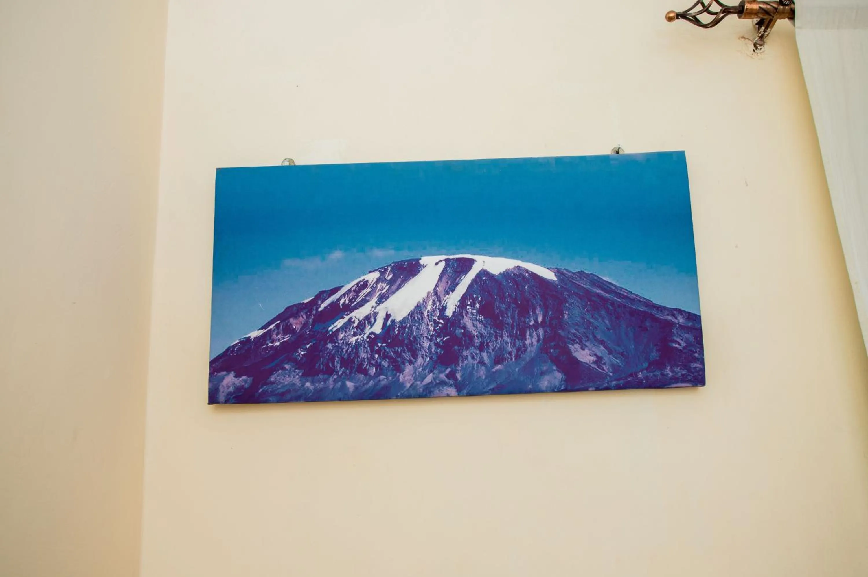 Mountain view in The Secret Garden Hotel Moshi