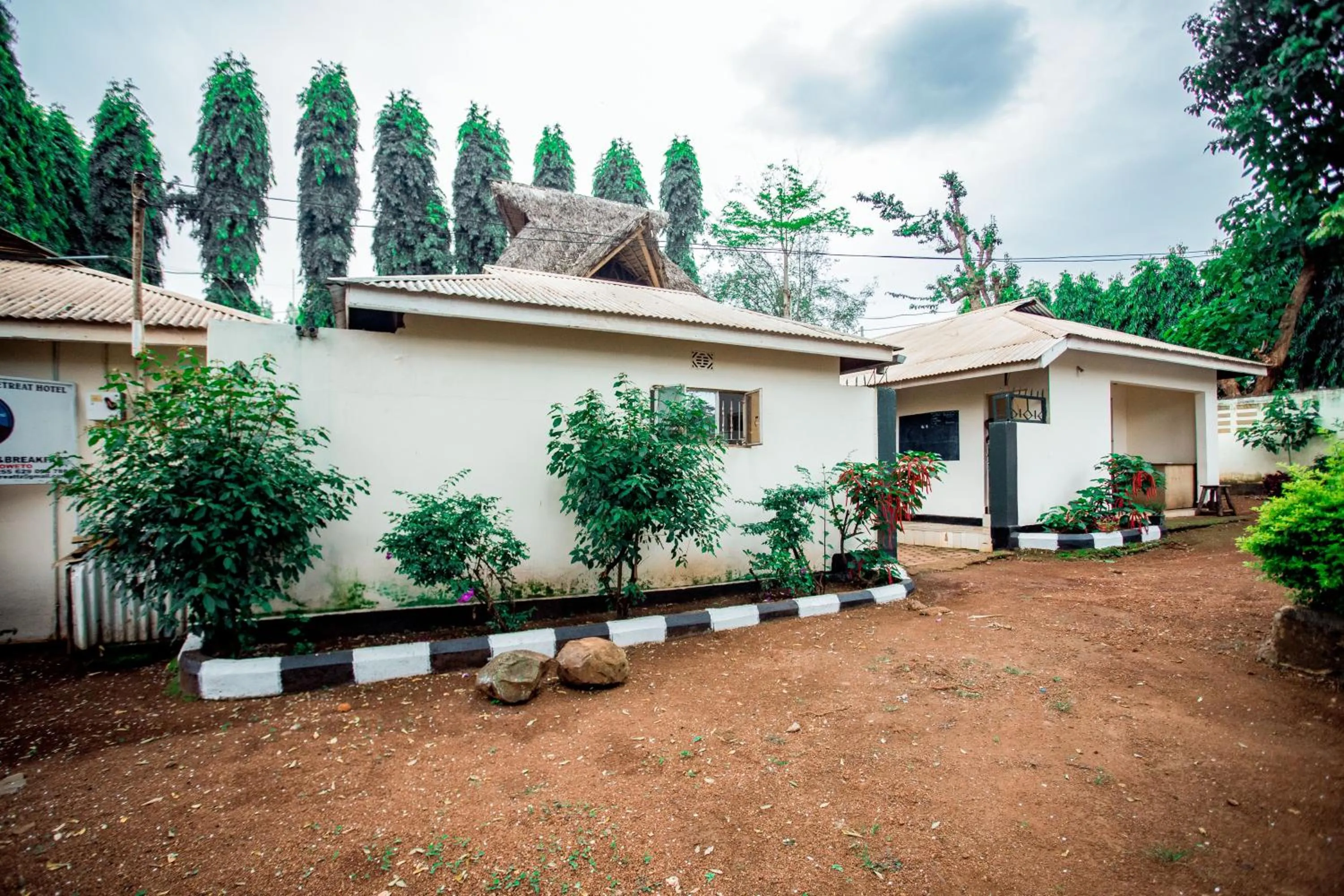 Property building in The Secret Garden Hotel Moshi