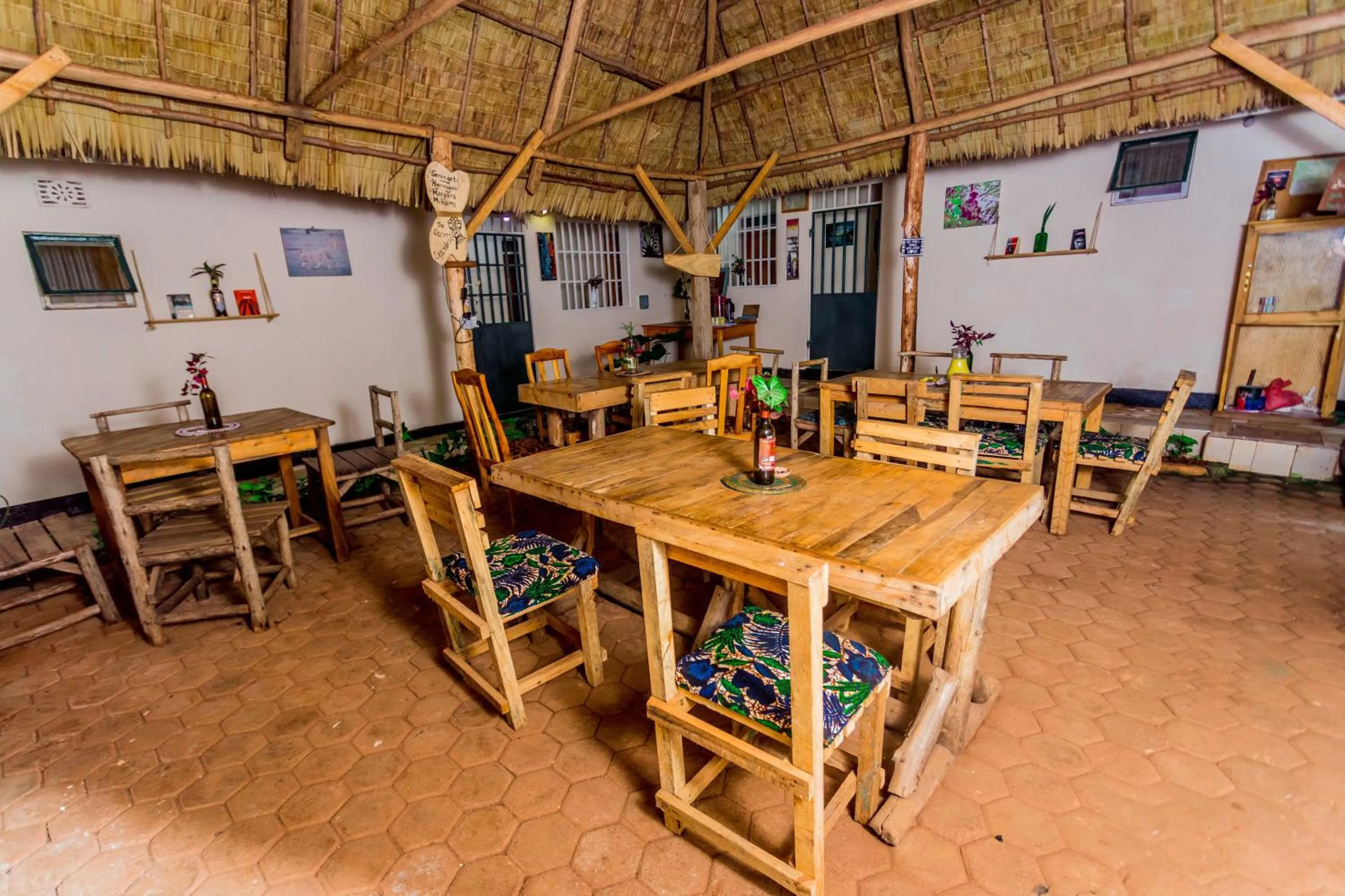 Restaurant/places to eat in The Secret Garden Hotel Moshi