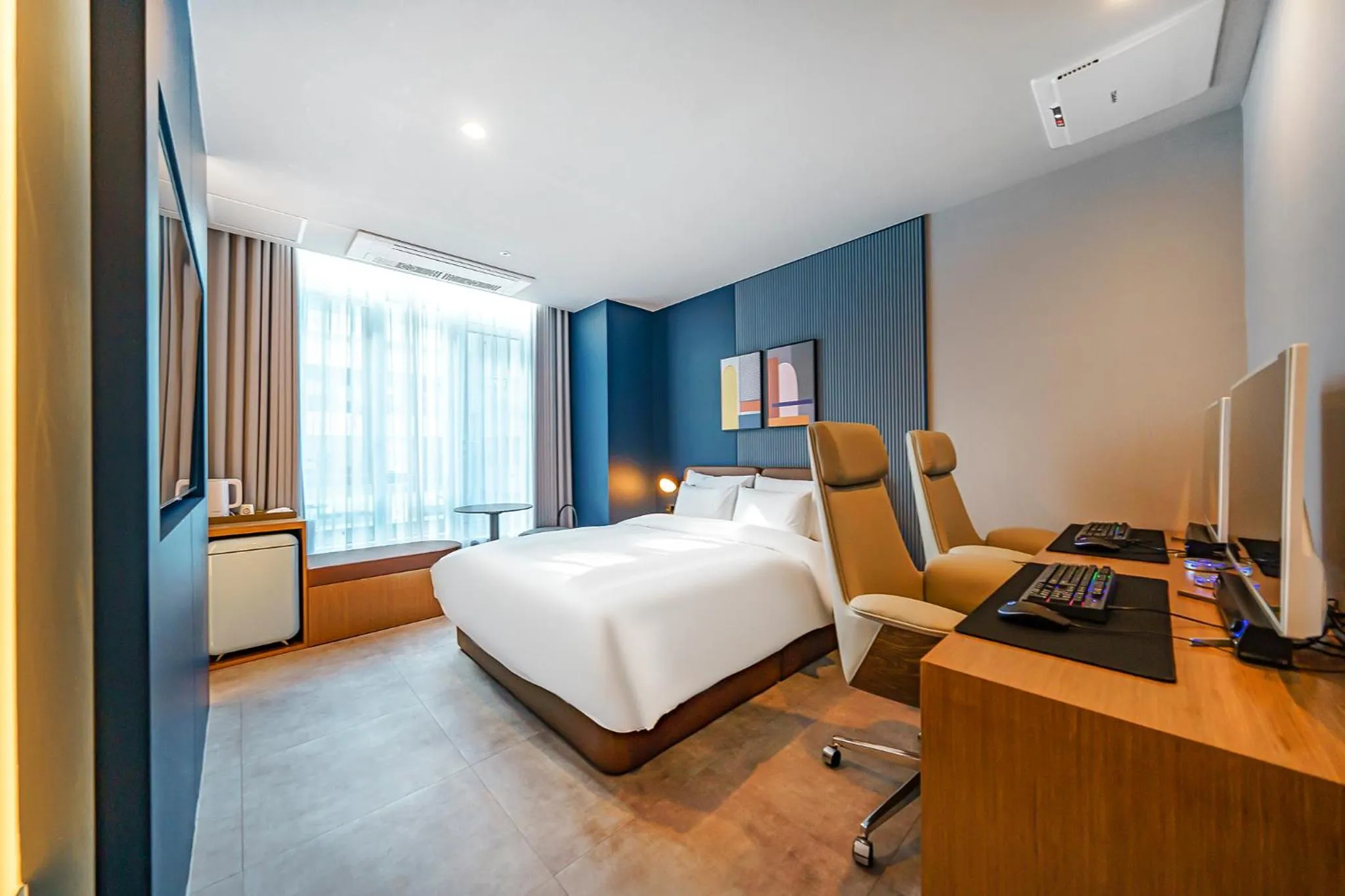 Bed in H-Avenue Hotel Geomdan New Town