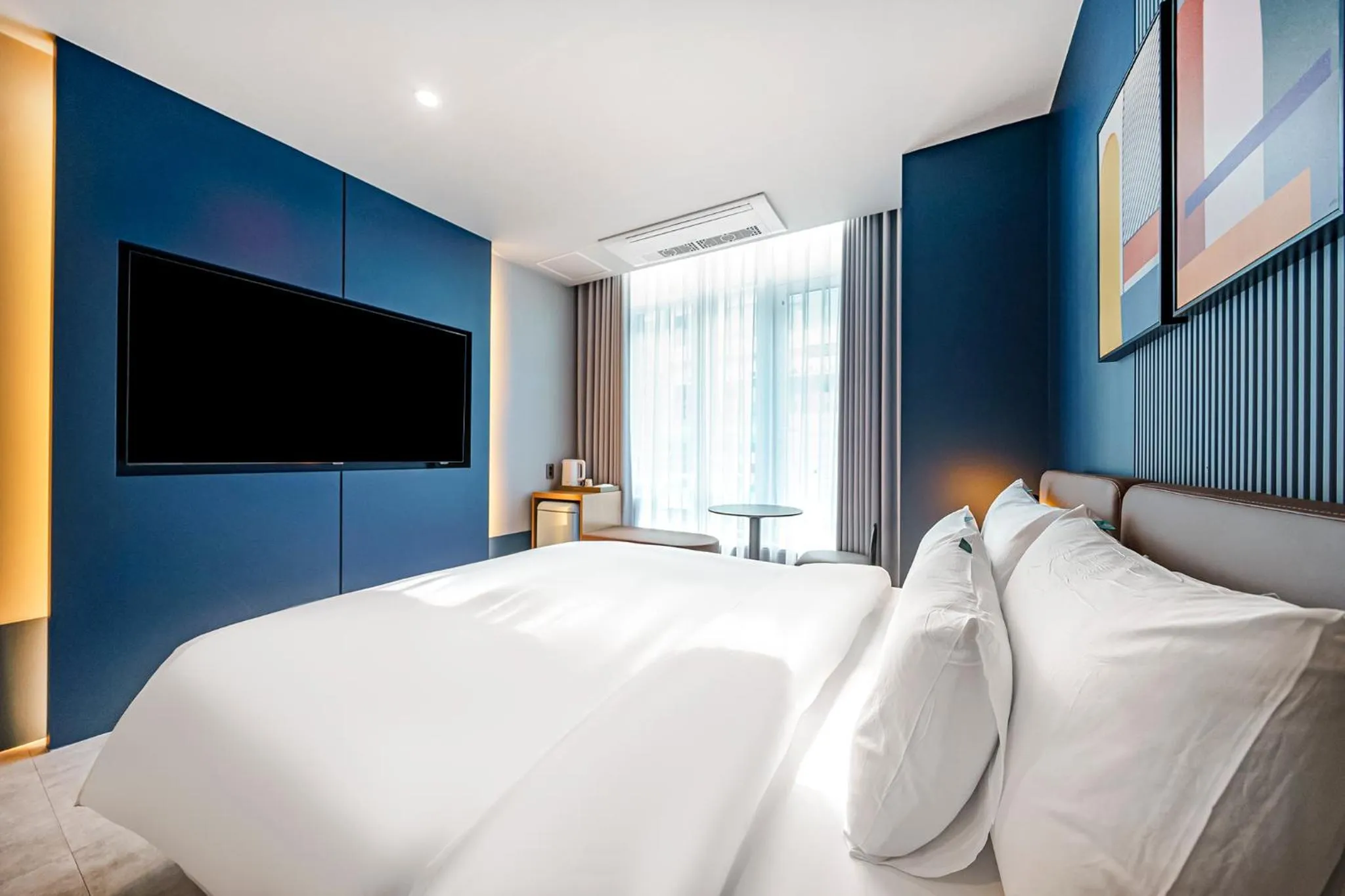 Bed in H-Avenue Hotel Geomdan New Town