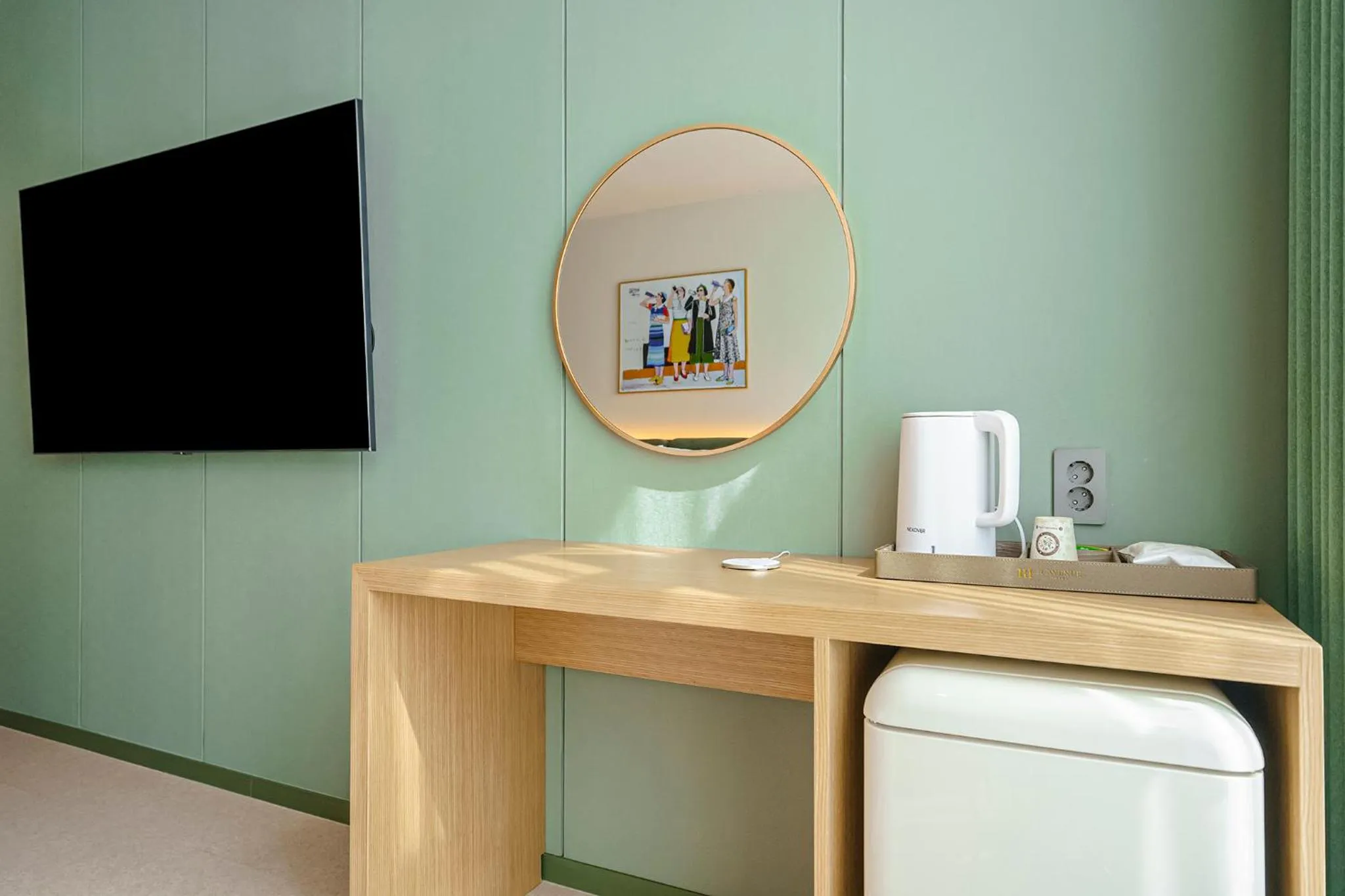 TV and multimedia in H-Avenue Hotel Geomdan New Town