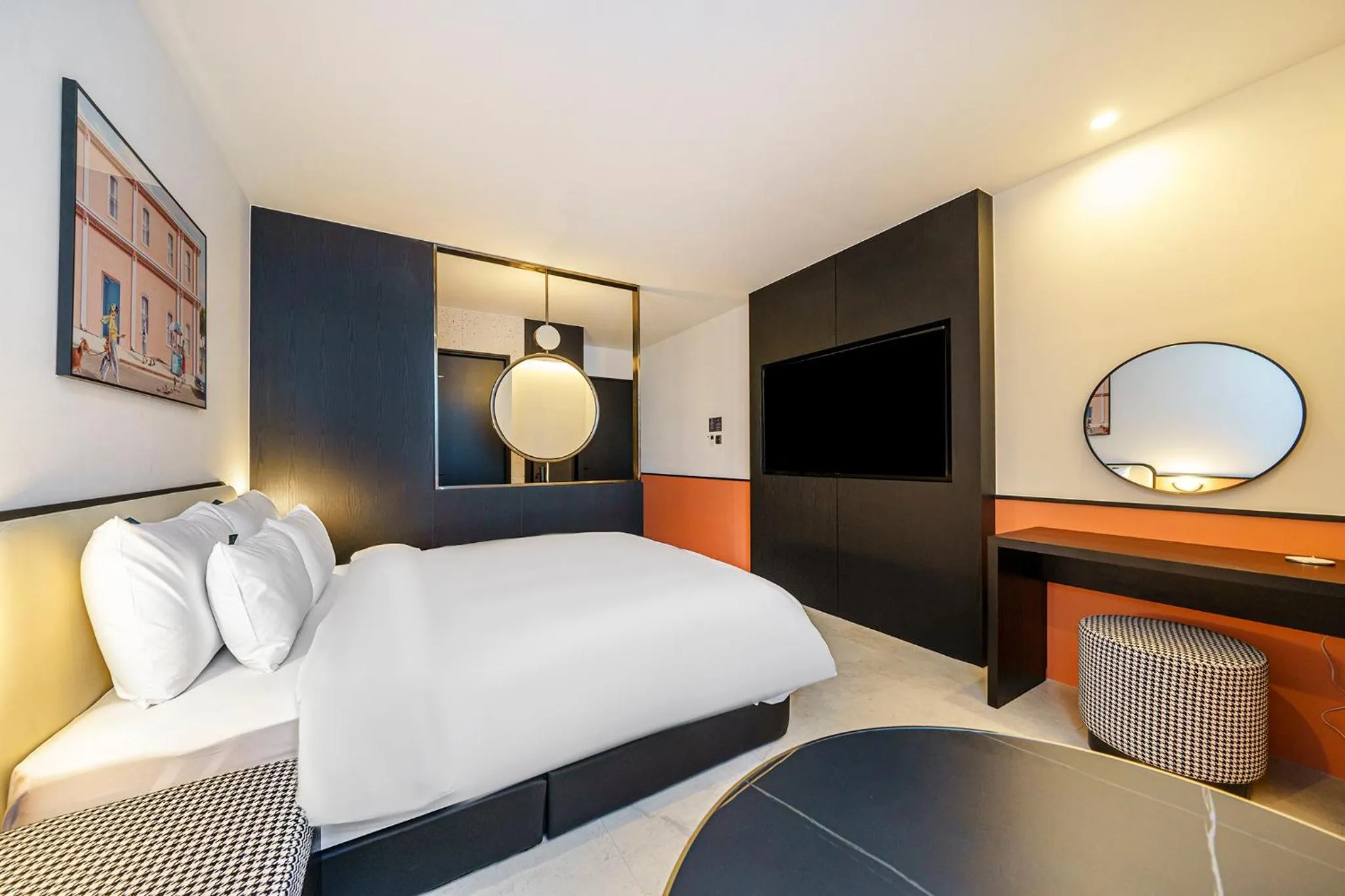 Bed in H-Avenue Hotel Geomdan New Town