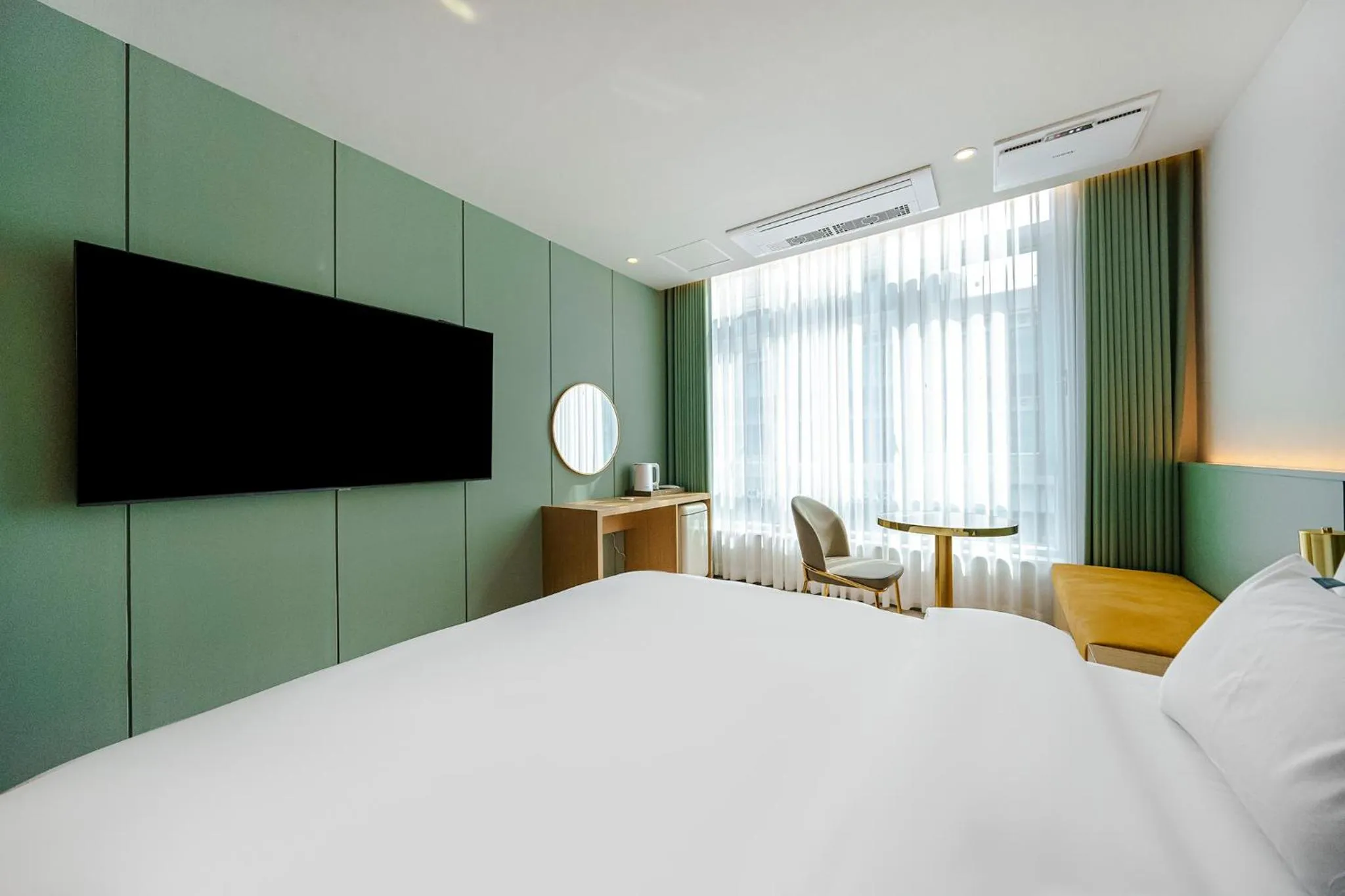 Bed in H-Avenue Hotel Geomdan New Town