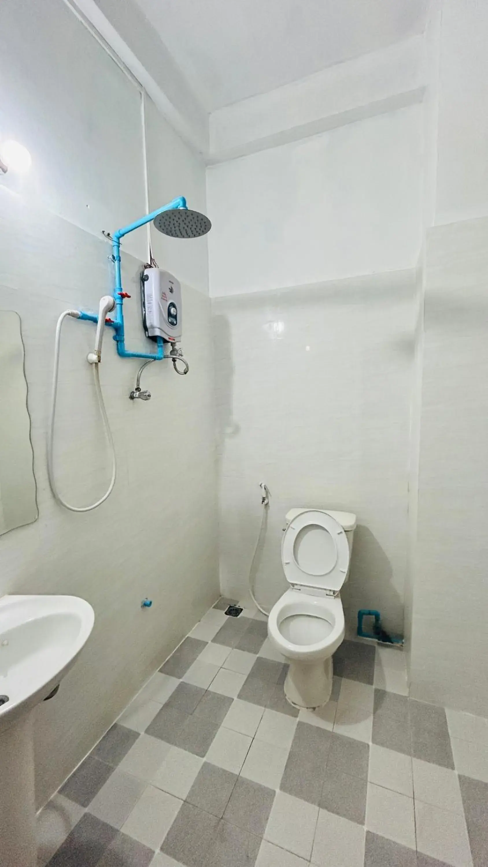 Twin Room with Mountain View in Domon Riverside Hotel Twin Room with Mountain View in Domon Riverside Hotel