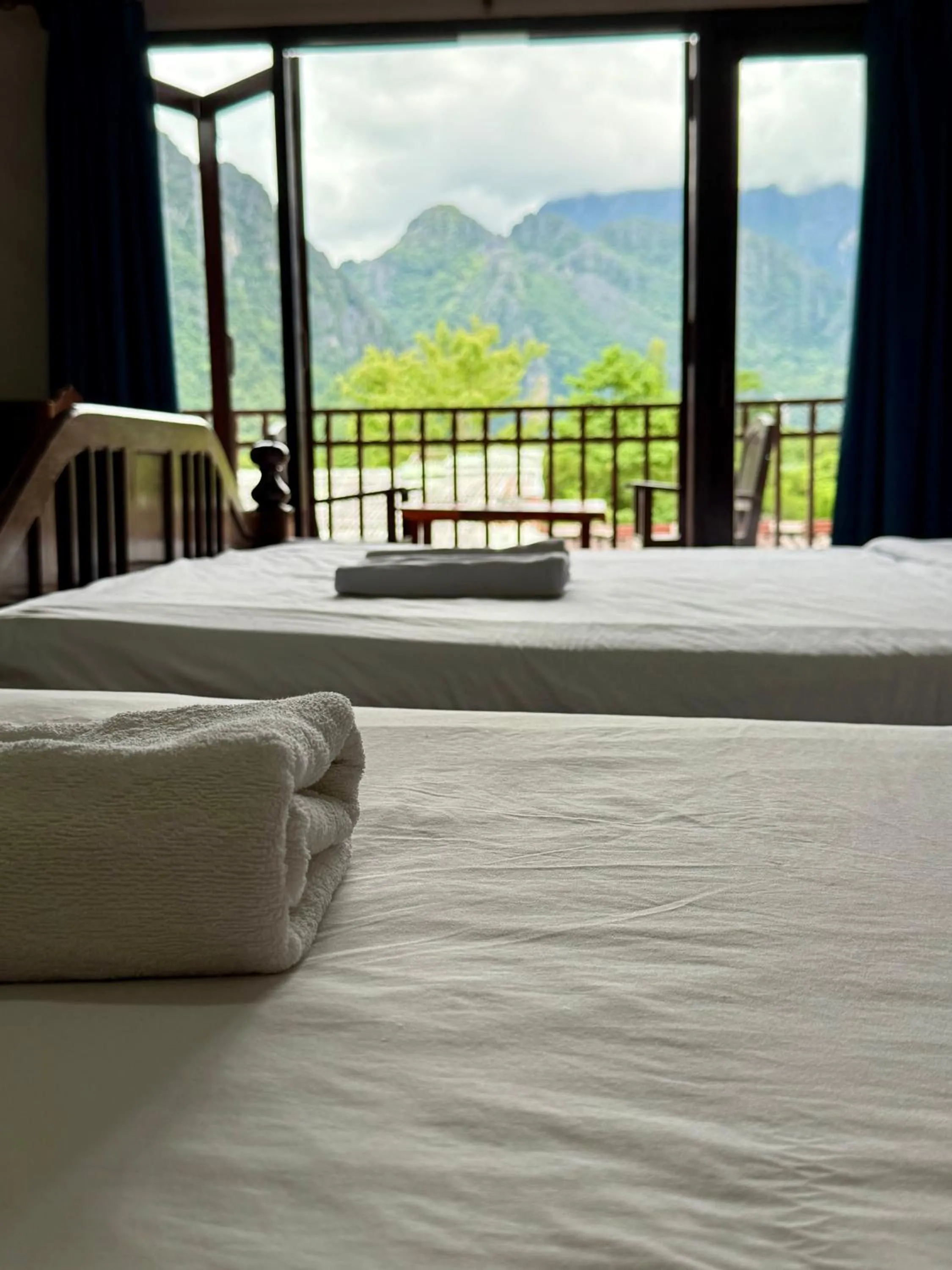 Bedroom, Bed in Domon Riverside Hotel