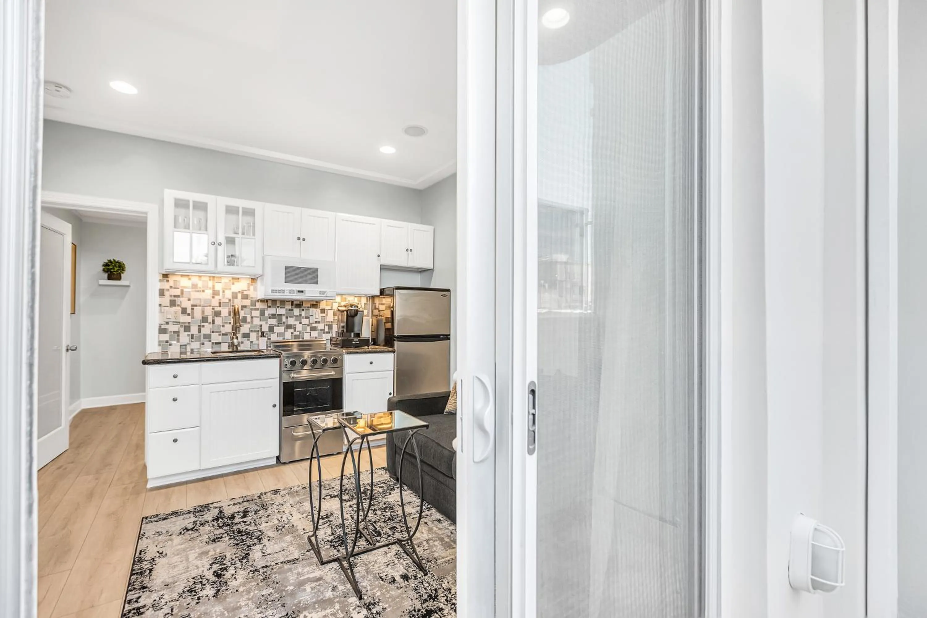 Patio in SW Beach Hotel