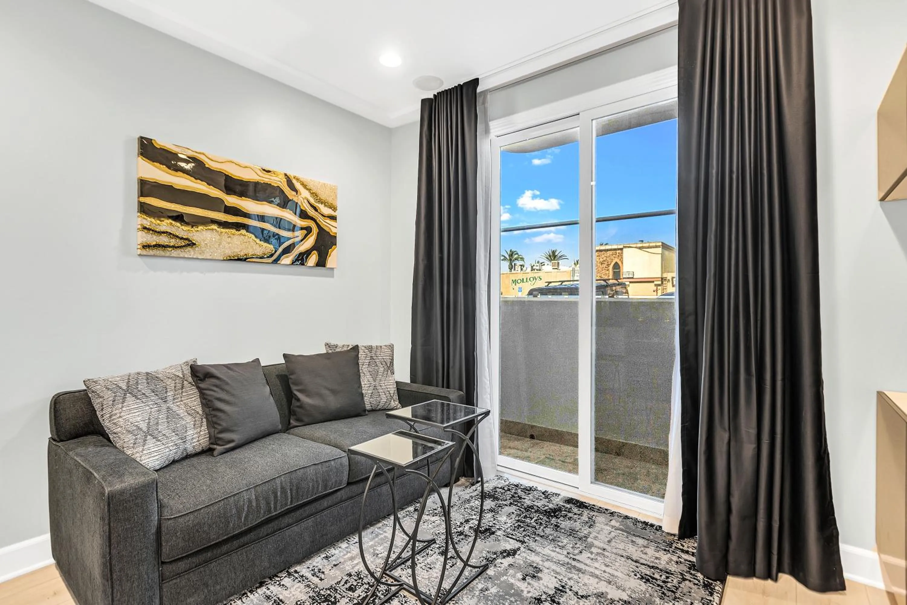 Seating area in SW Beach Hotel