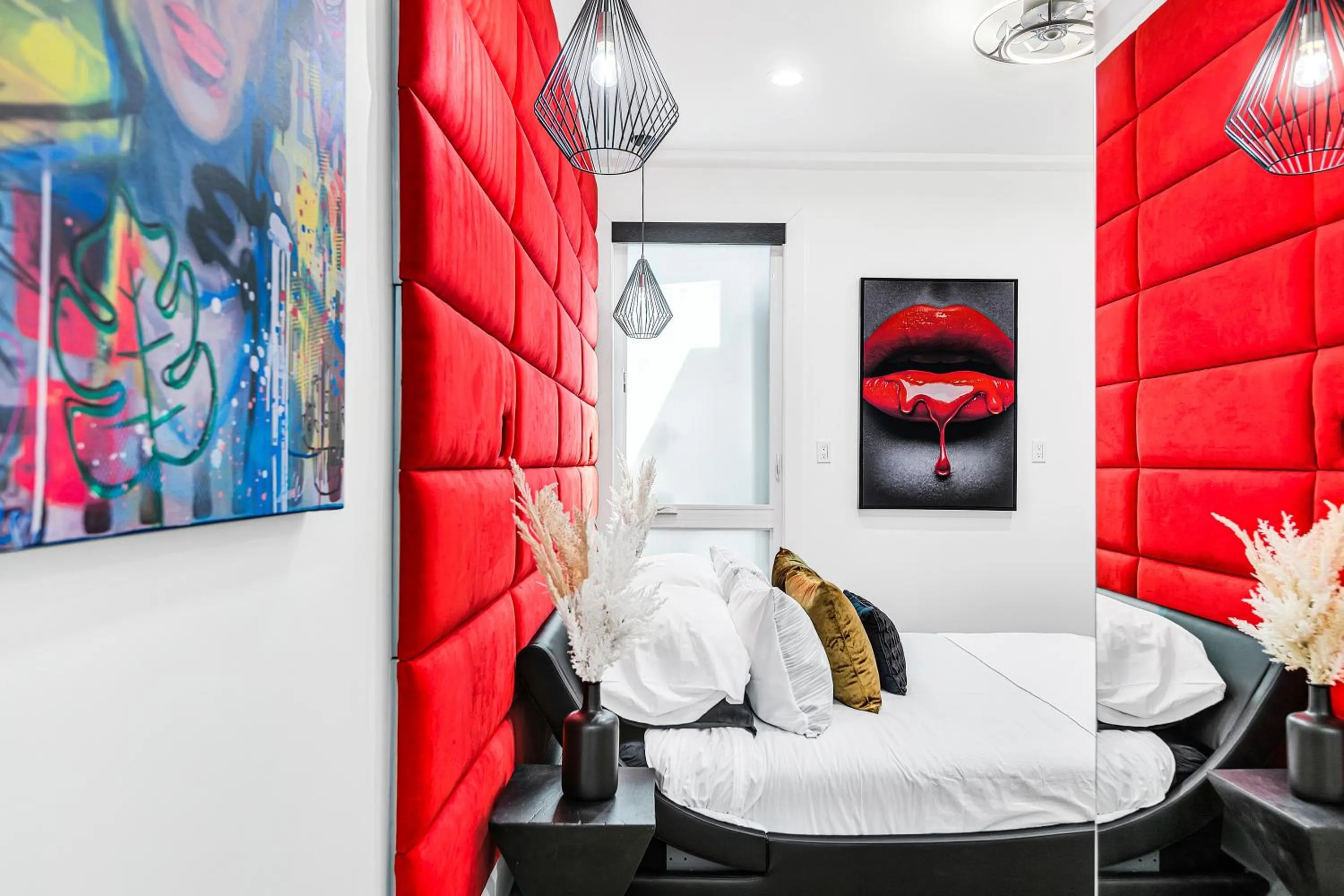 Decorative detail, Bed in SW Beach Hotel