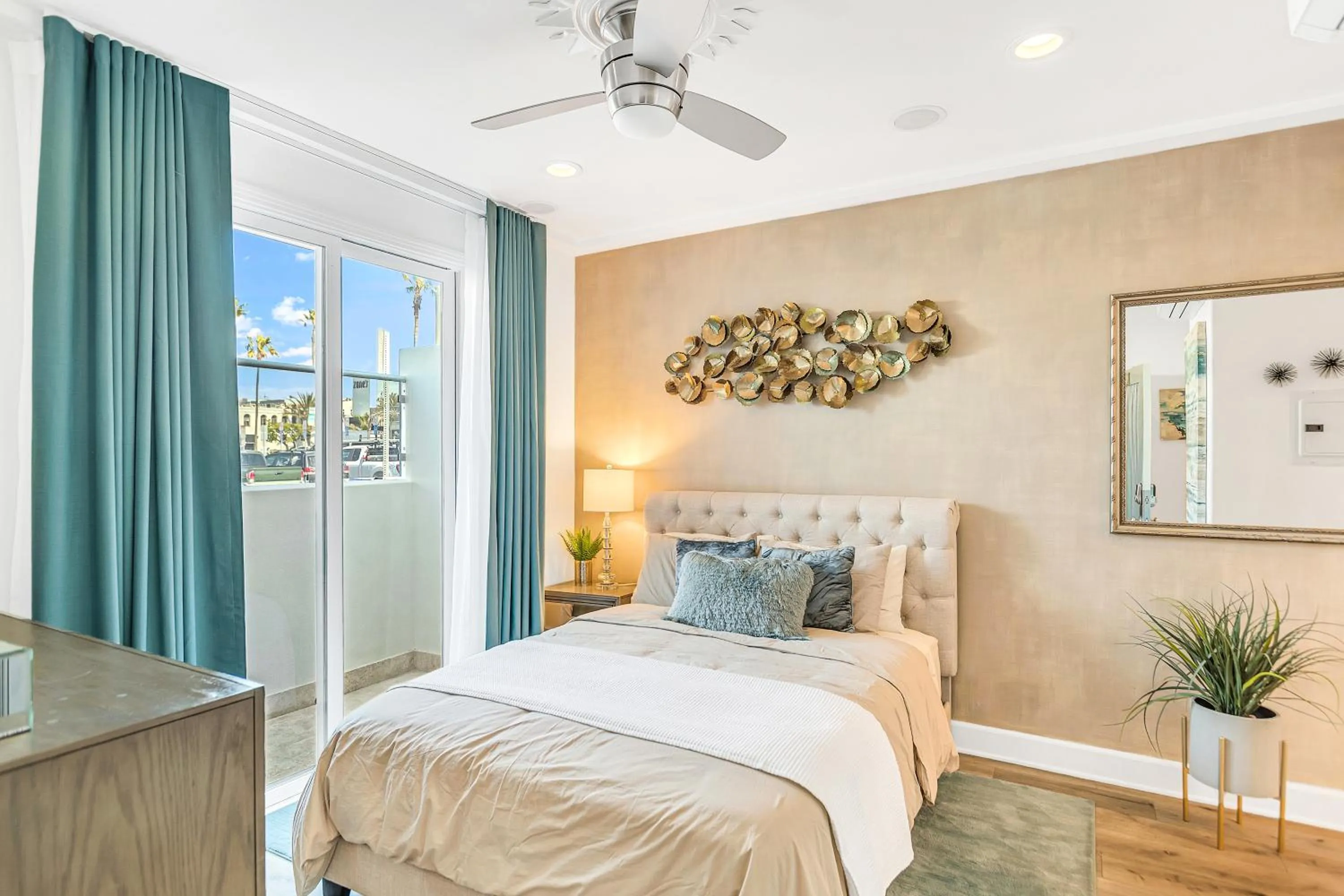 Bed in SW Beach Hotel