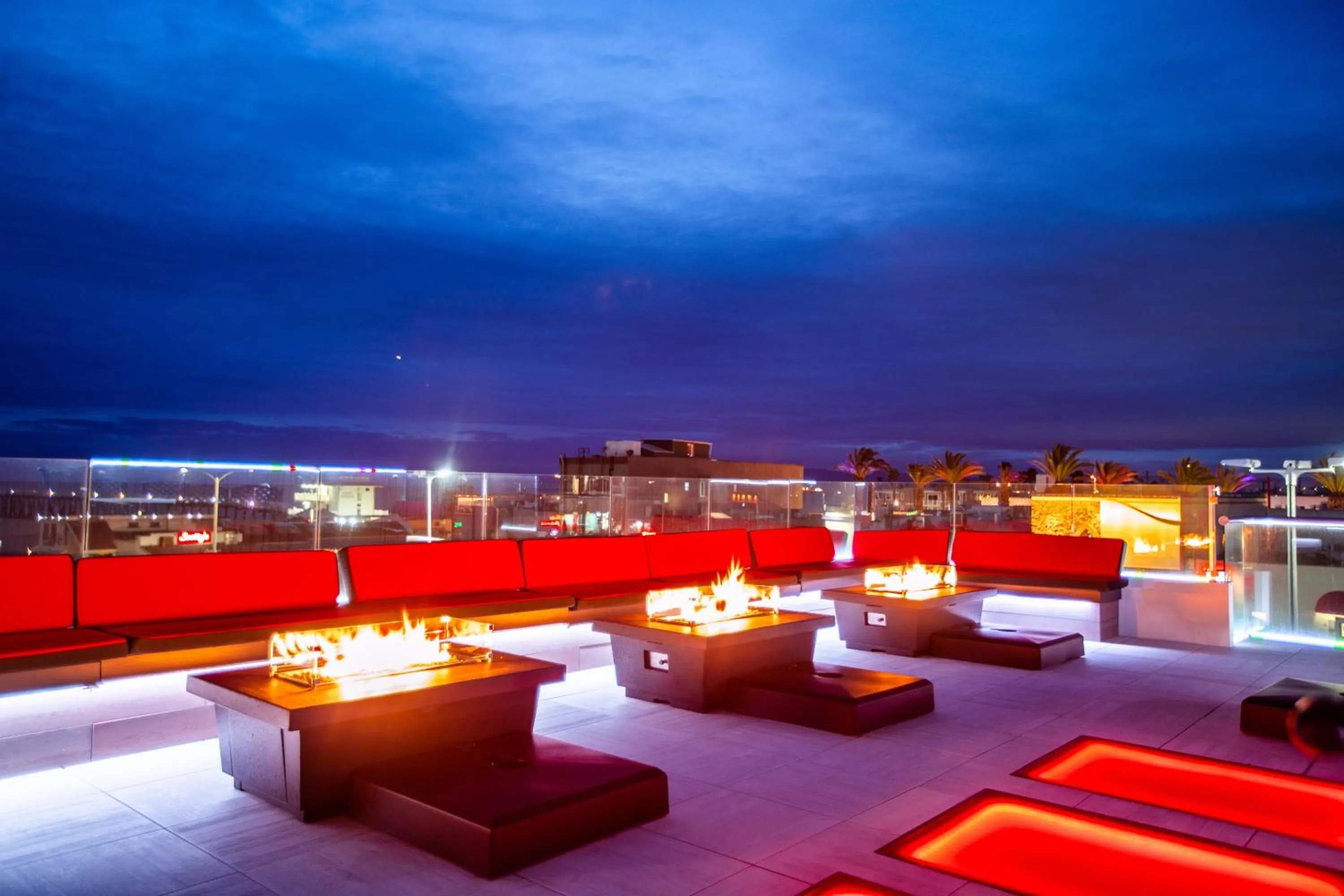 Night in SW Beach Hotel