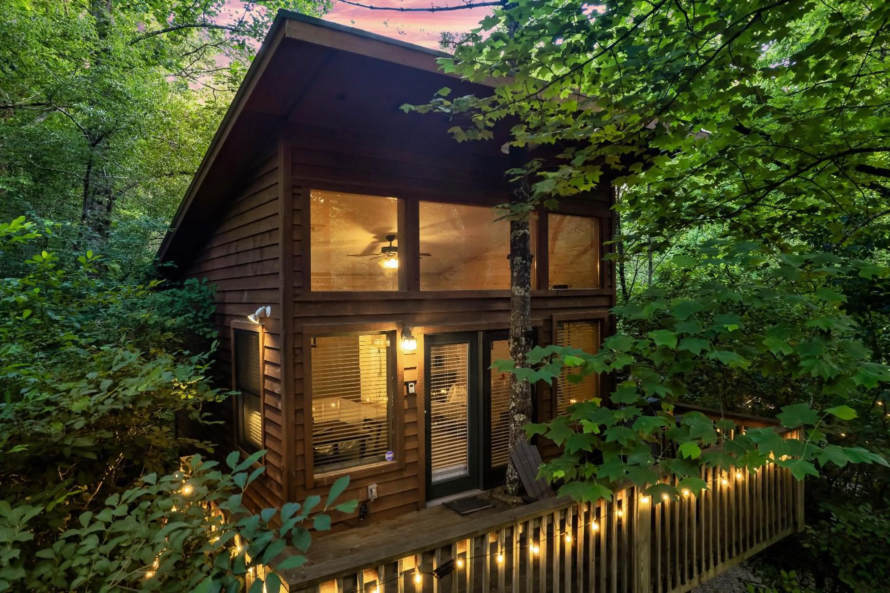 Balcony/Terrace in Rivers Edge Treehouses
