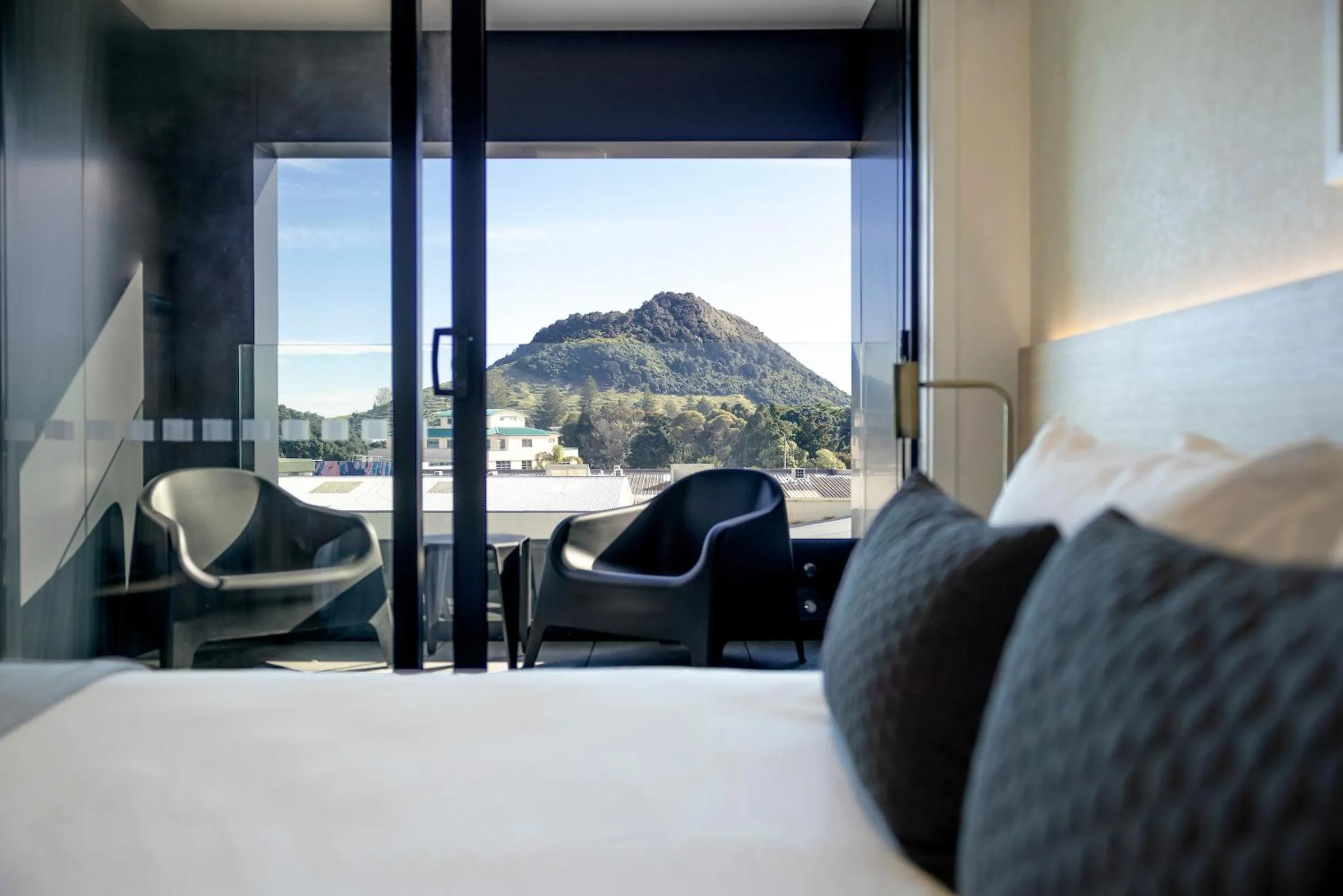 Bed in Quest Mt Maunganui