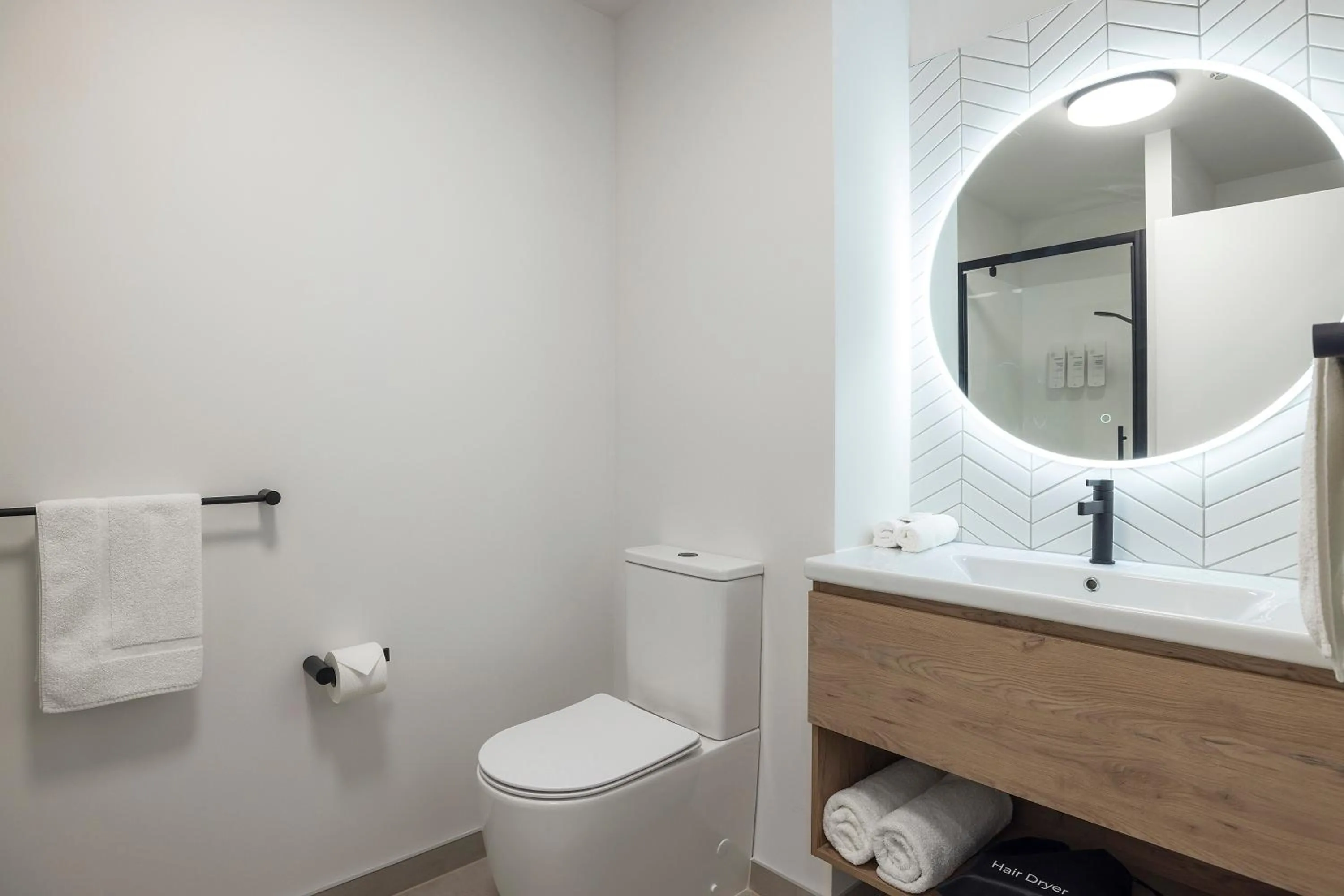 Bathroom in Quest Mt Maunganui