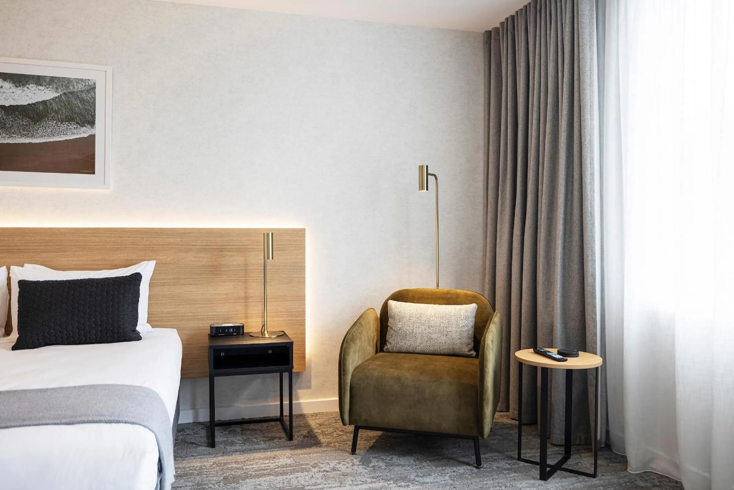 Bed in Quest Mt Maunganui