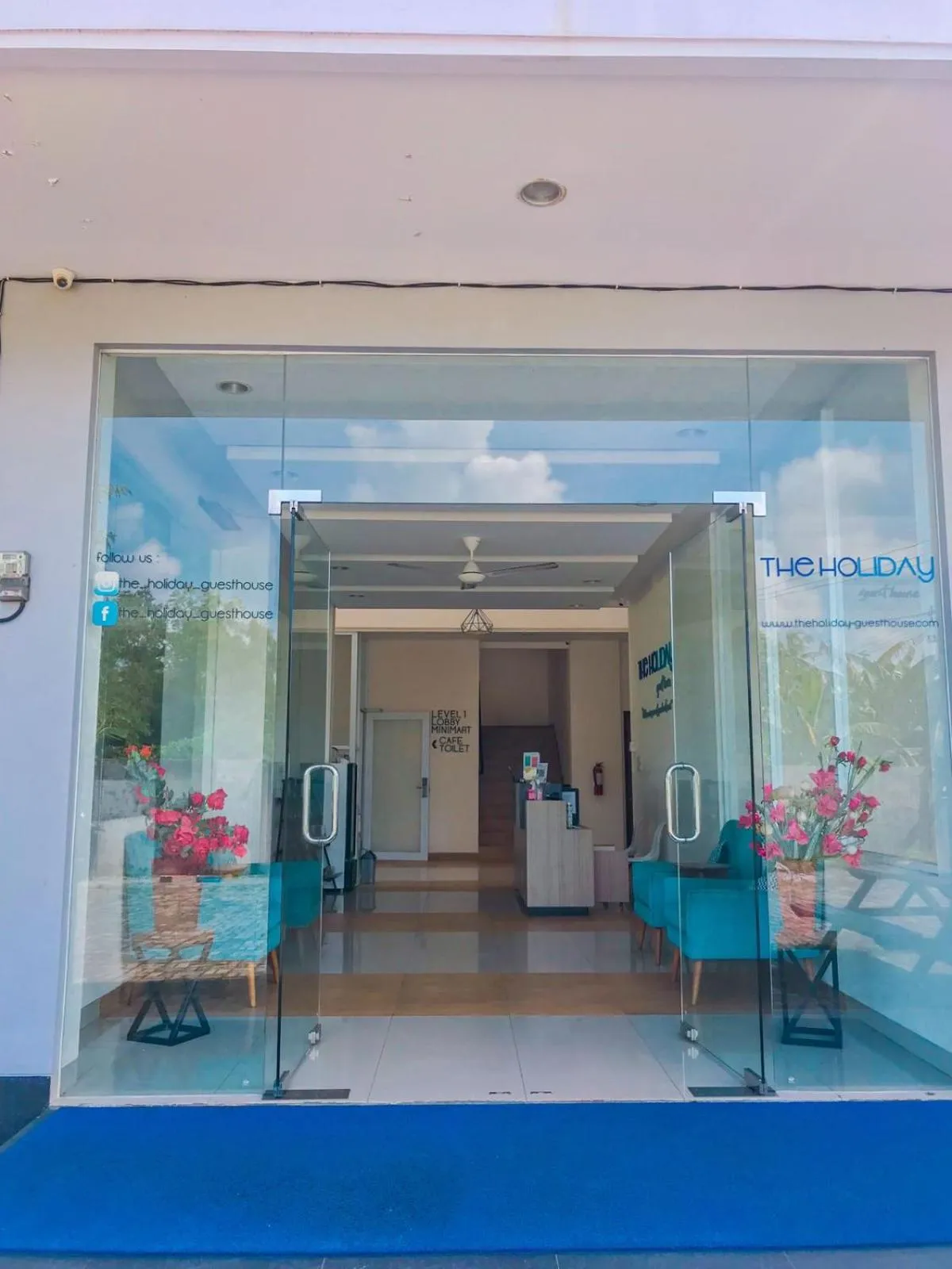 Lobby or reception in The Holiday Guest House