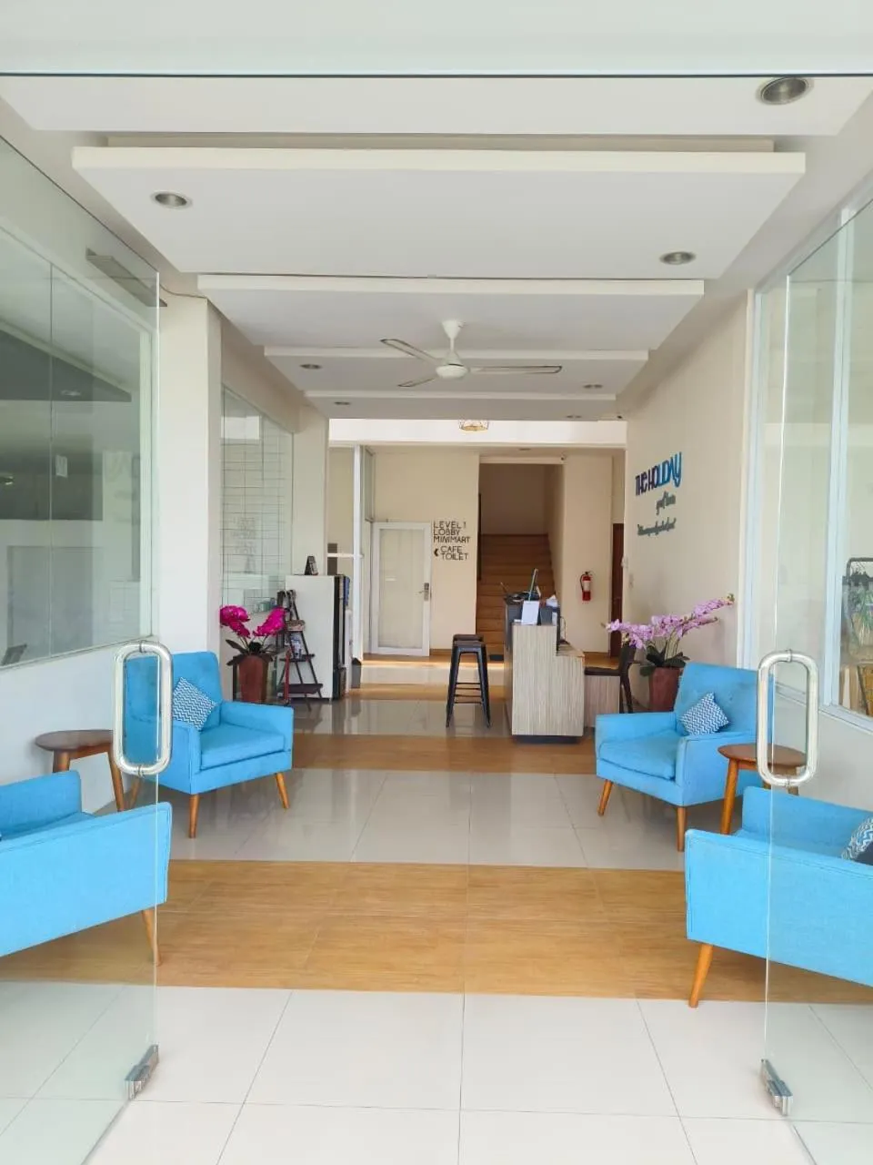 Lobby or reception in The Holiday Guest House