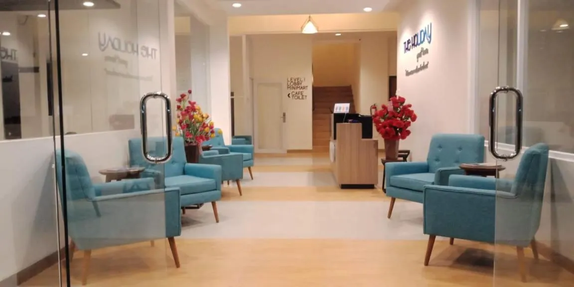 Lobby or reception in The Holiday Guest House