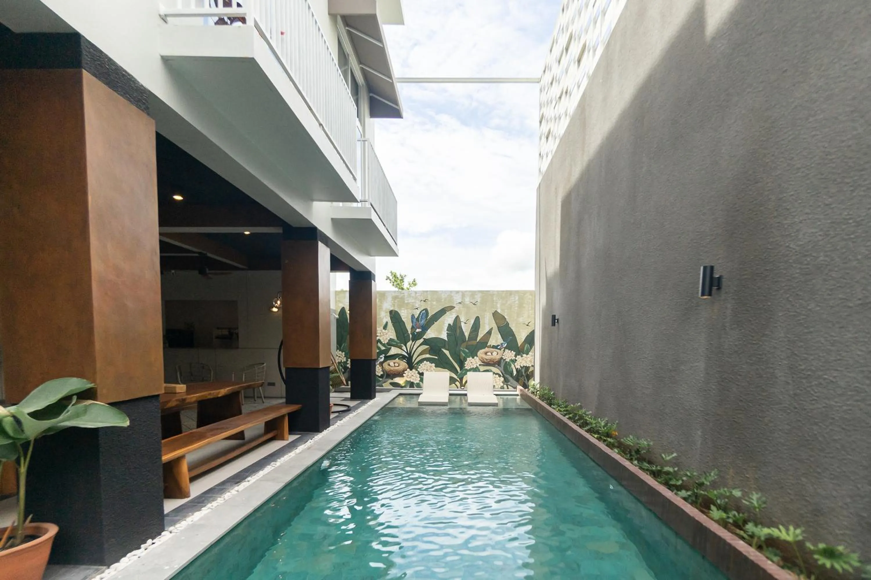 Pool view in Sarang Comfort