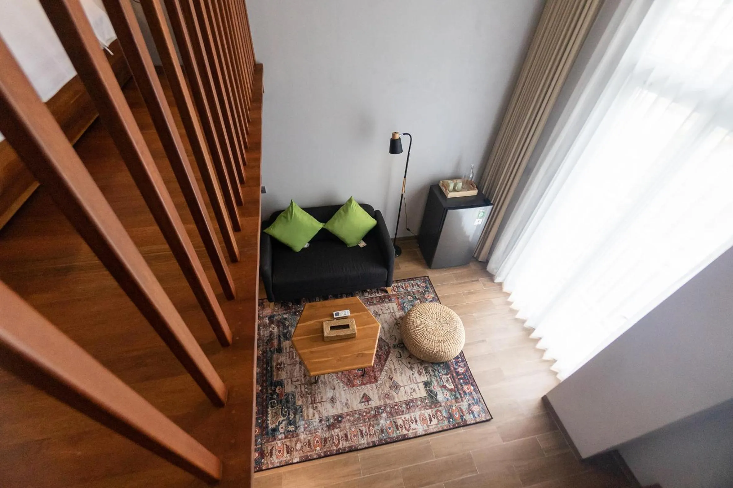 Living room, Bed in Sarang Comfort