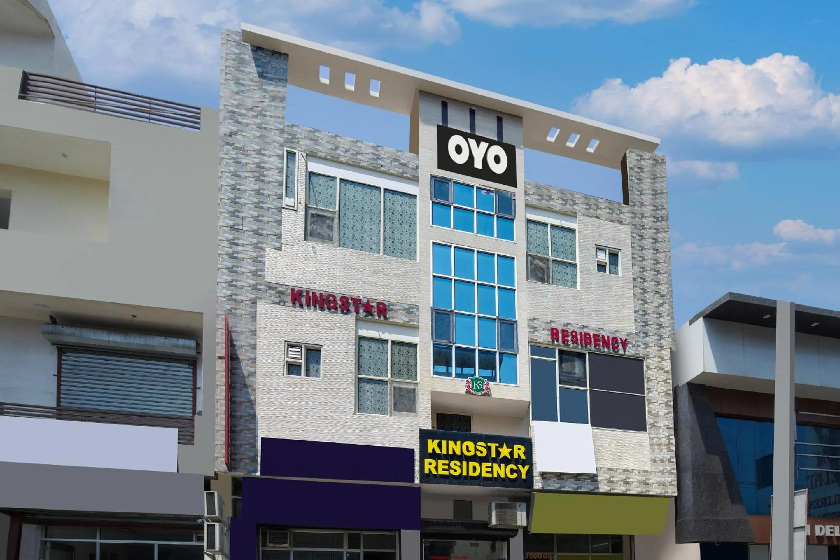 Facade/entrance in Hotel O King Star Residency