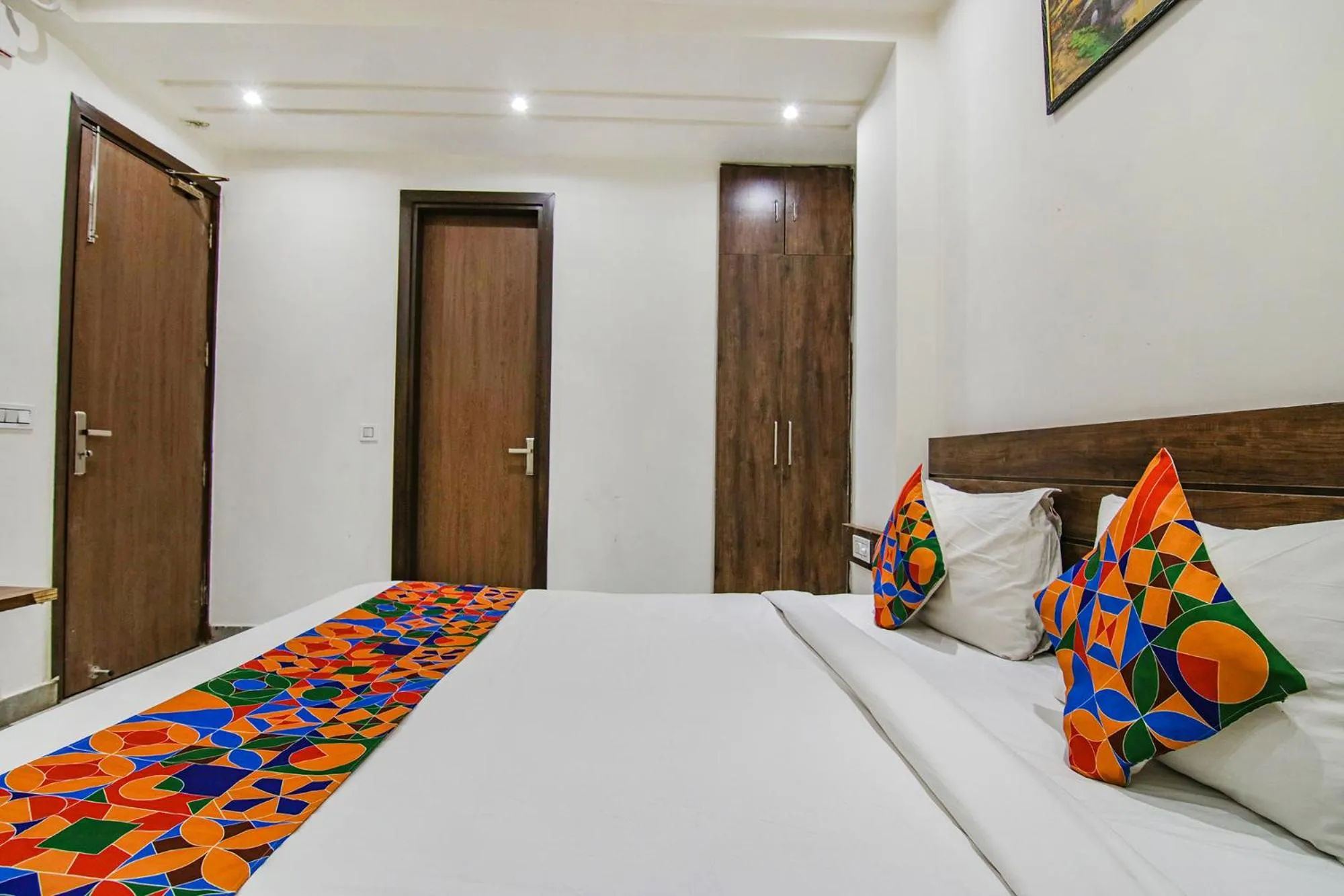 Bed in FabHotel Moro Rohini Sector 4