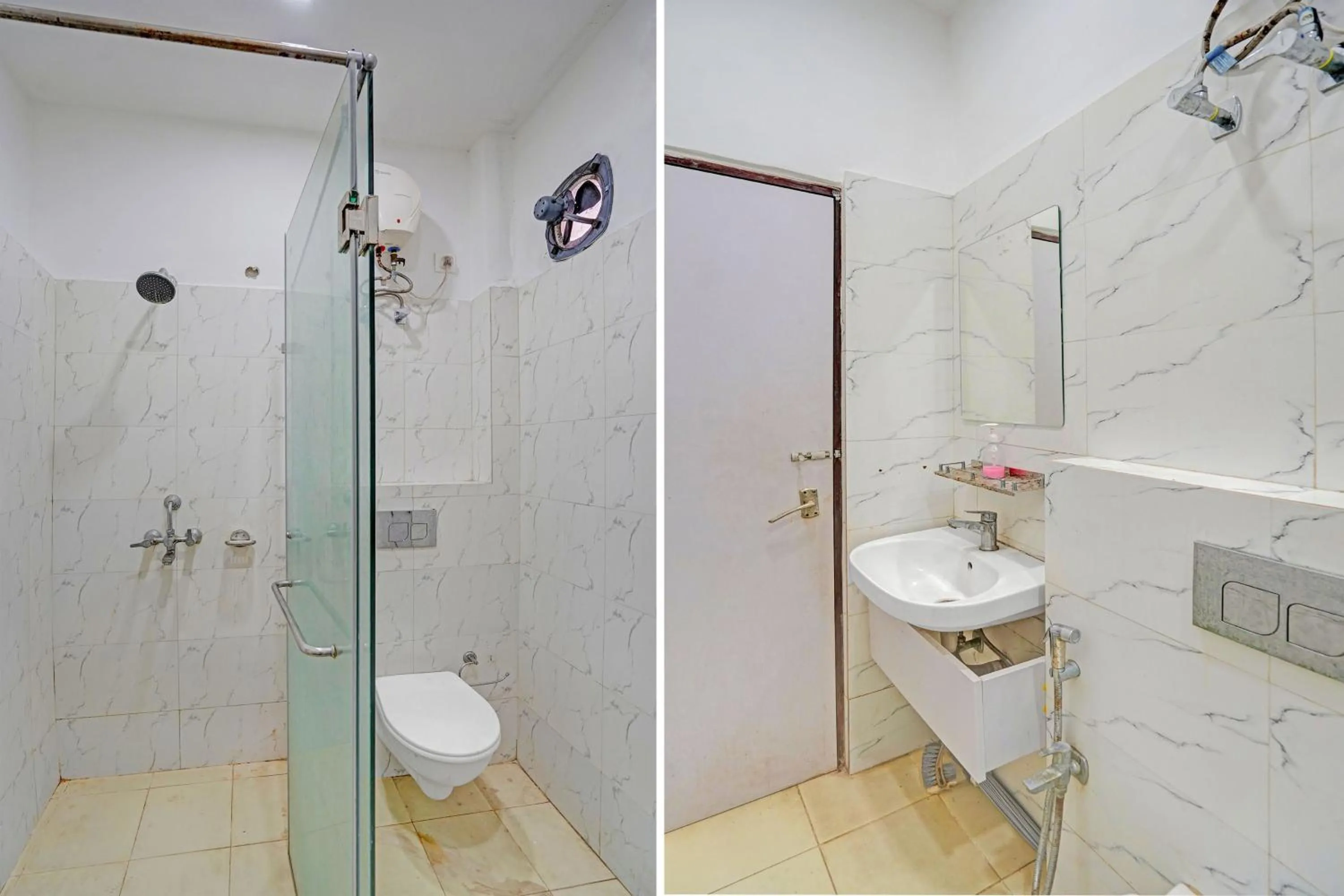 Bathroom in Collection O Dalhousie Square Kolkata Formerly G.N Palace