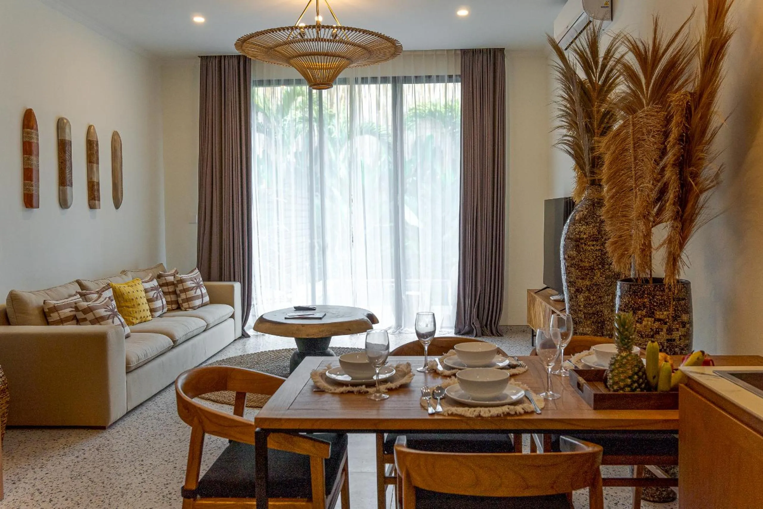 Living room in Sunny Village Batu Bolong