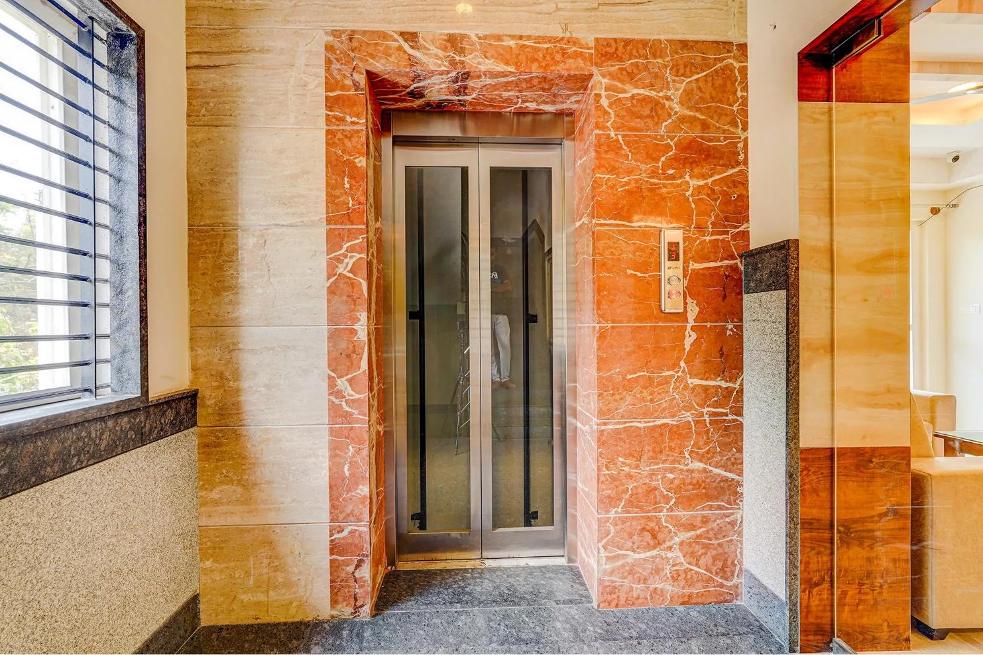 elevator in FabHotel Shakthi Suites - Nr Jayadeva Hospital