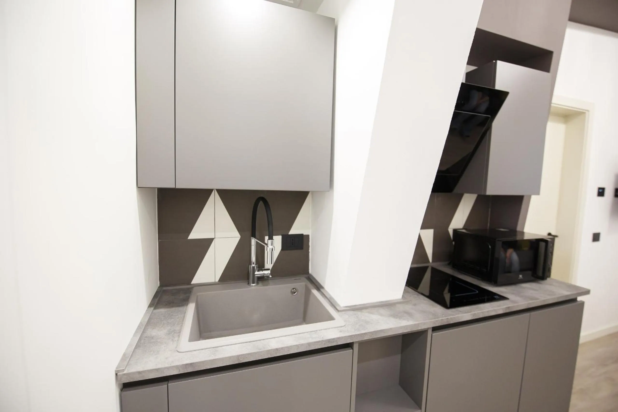 Kitchen or kitchenette in MAZZINI PALACE