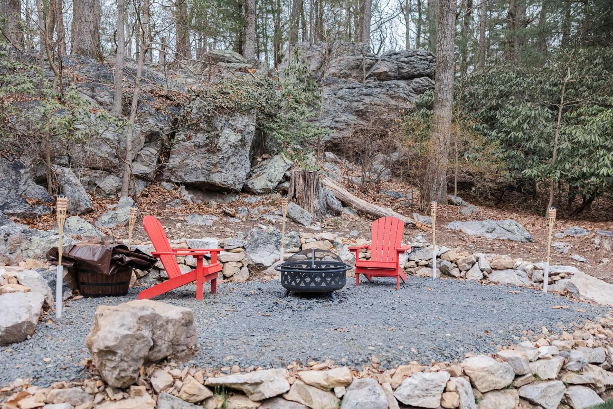 flat iron in Cowry Acres - 11 Acre Enchanted Retreat, Hot Tub