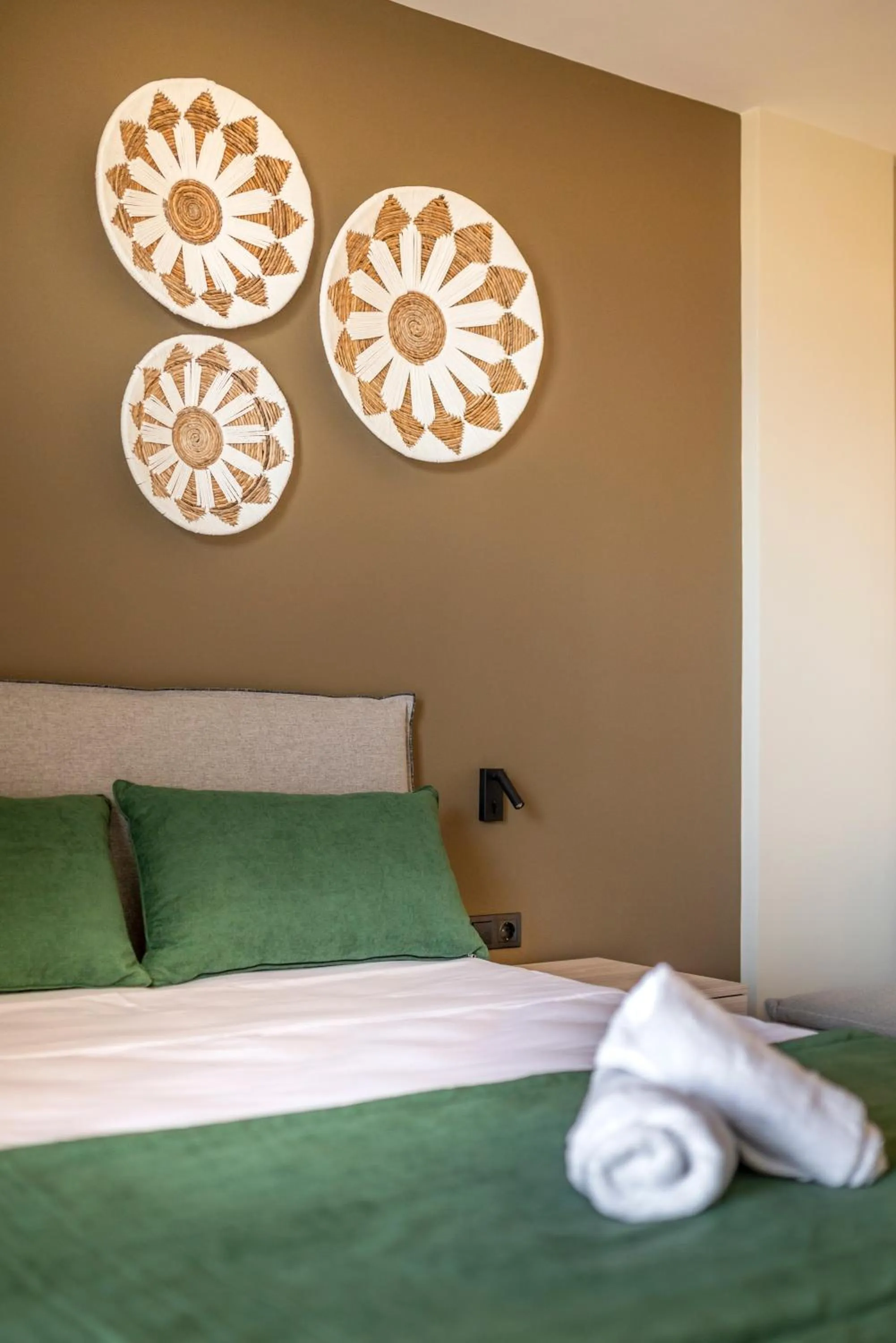 Bed in Nicolas Grand Suites, Adults Only