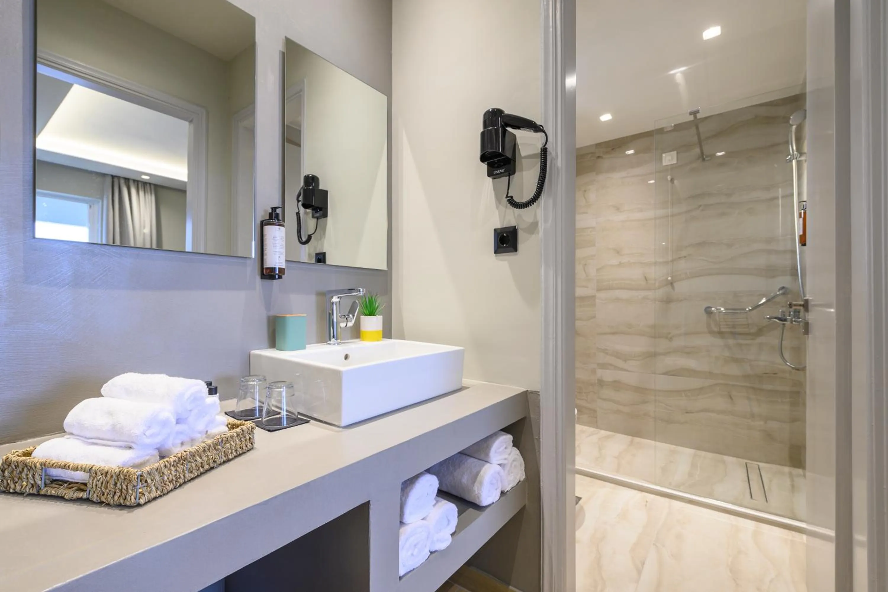 Shower in Nicolas Grand Suites, Adults Only