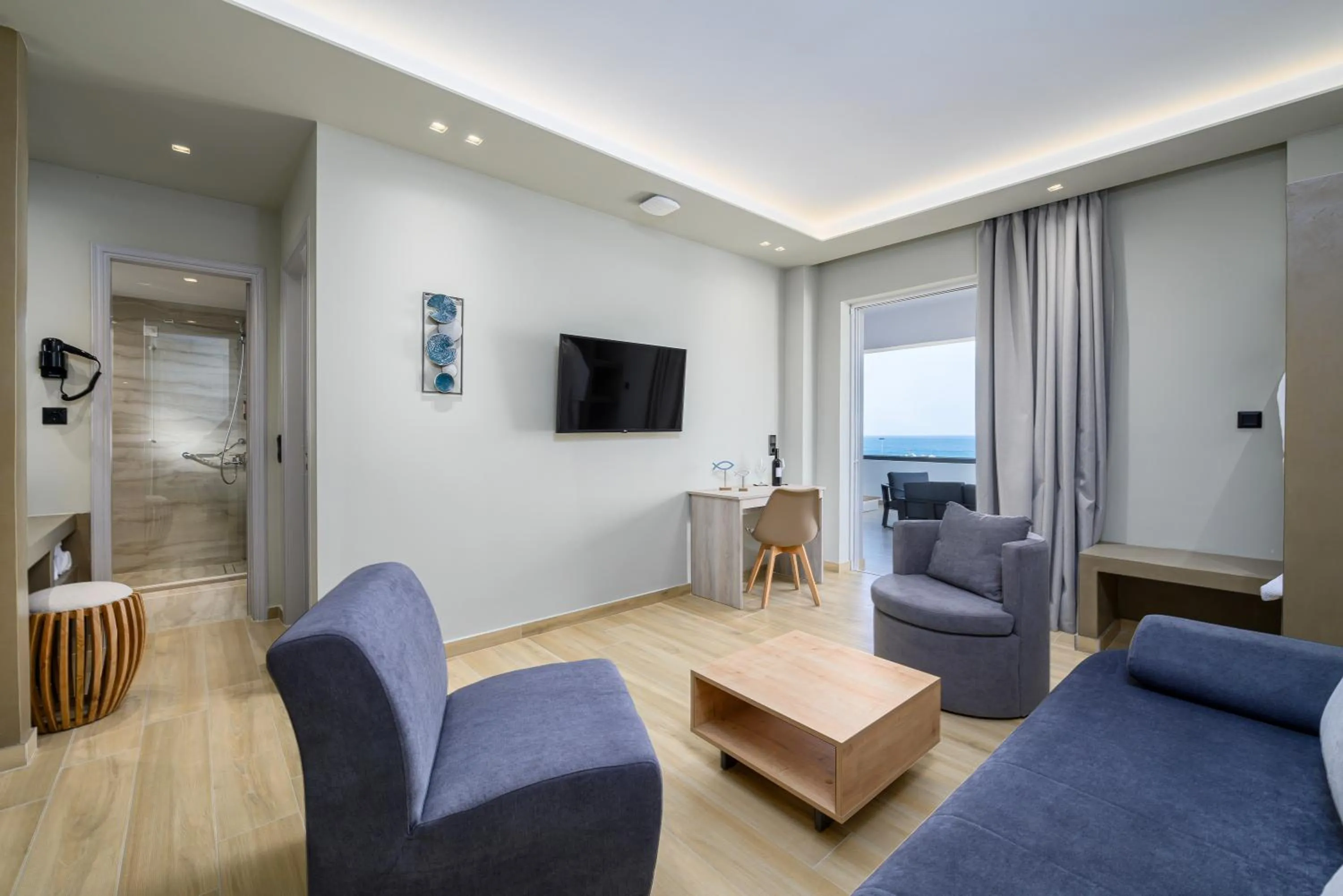 TV and multimedia in Nicolas Grand Suites, Adults Only