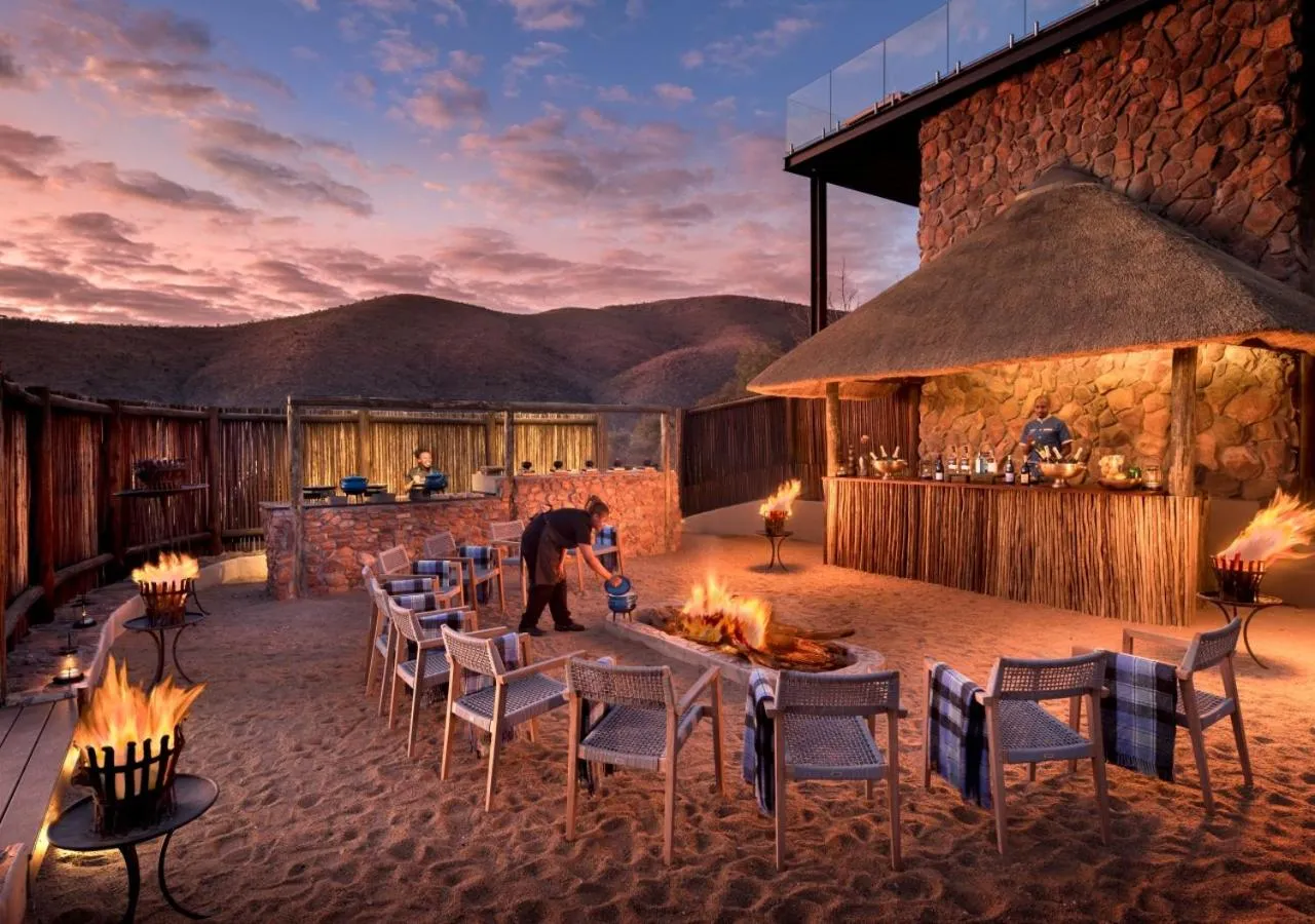 Area and facilities in Babohi at Qwabi Private Game Reserve by NEWMARK