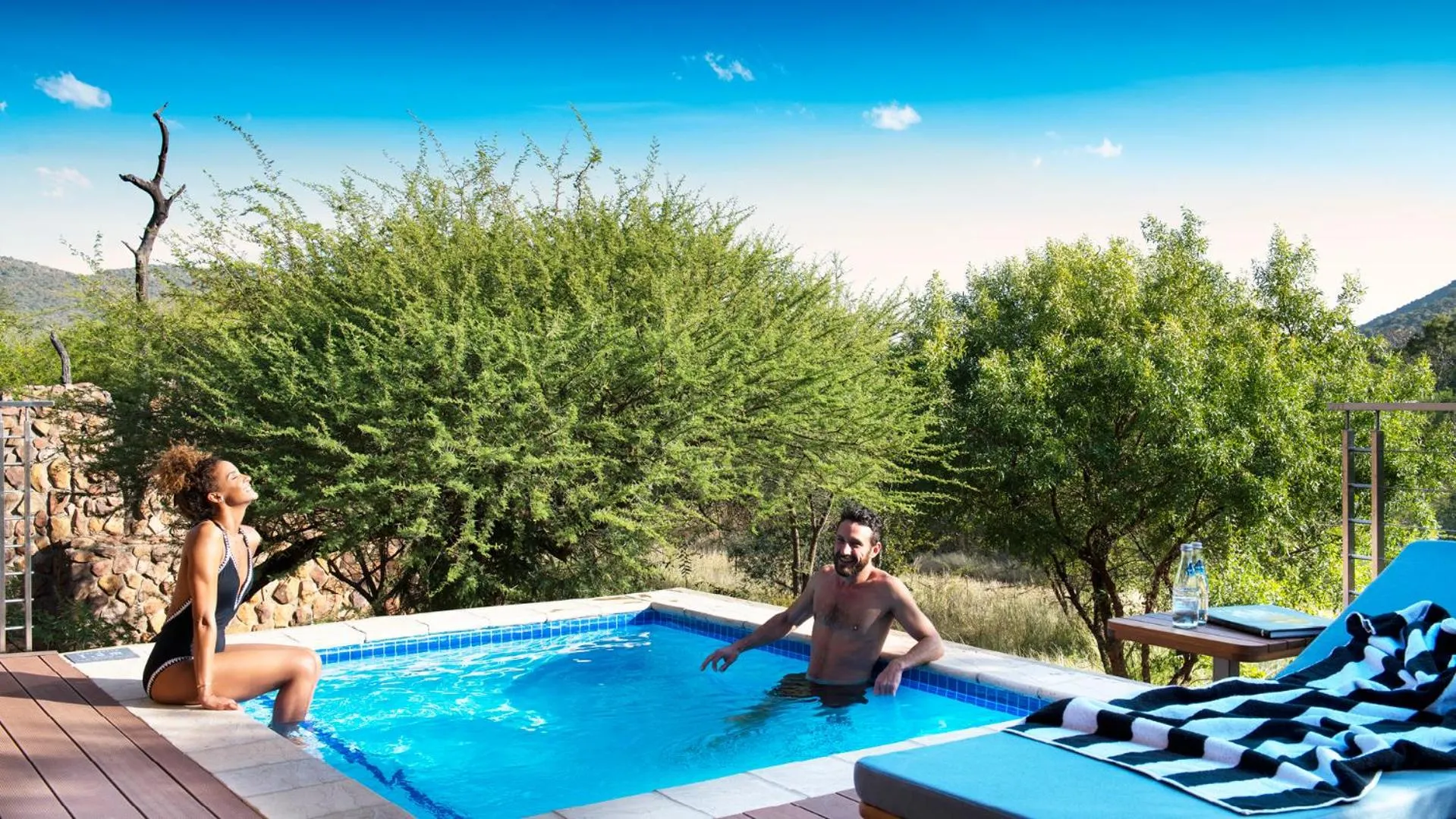 People in Babohi at Qwabi Private Game Reserve by NEWMARK