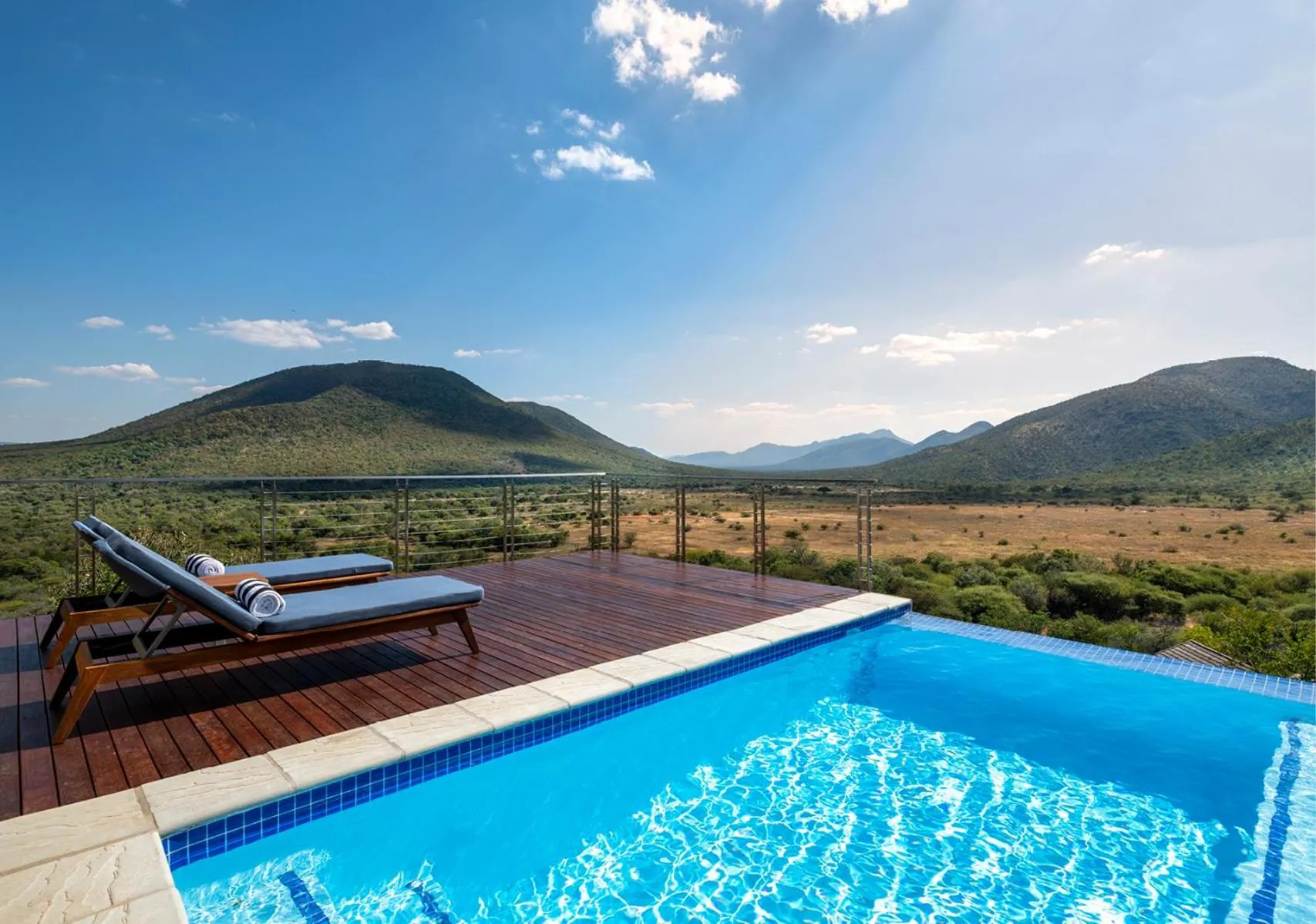 Natural landscape in Babohi at Qwabi Private Game Reserve by NEWMARK