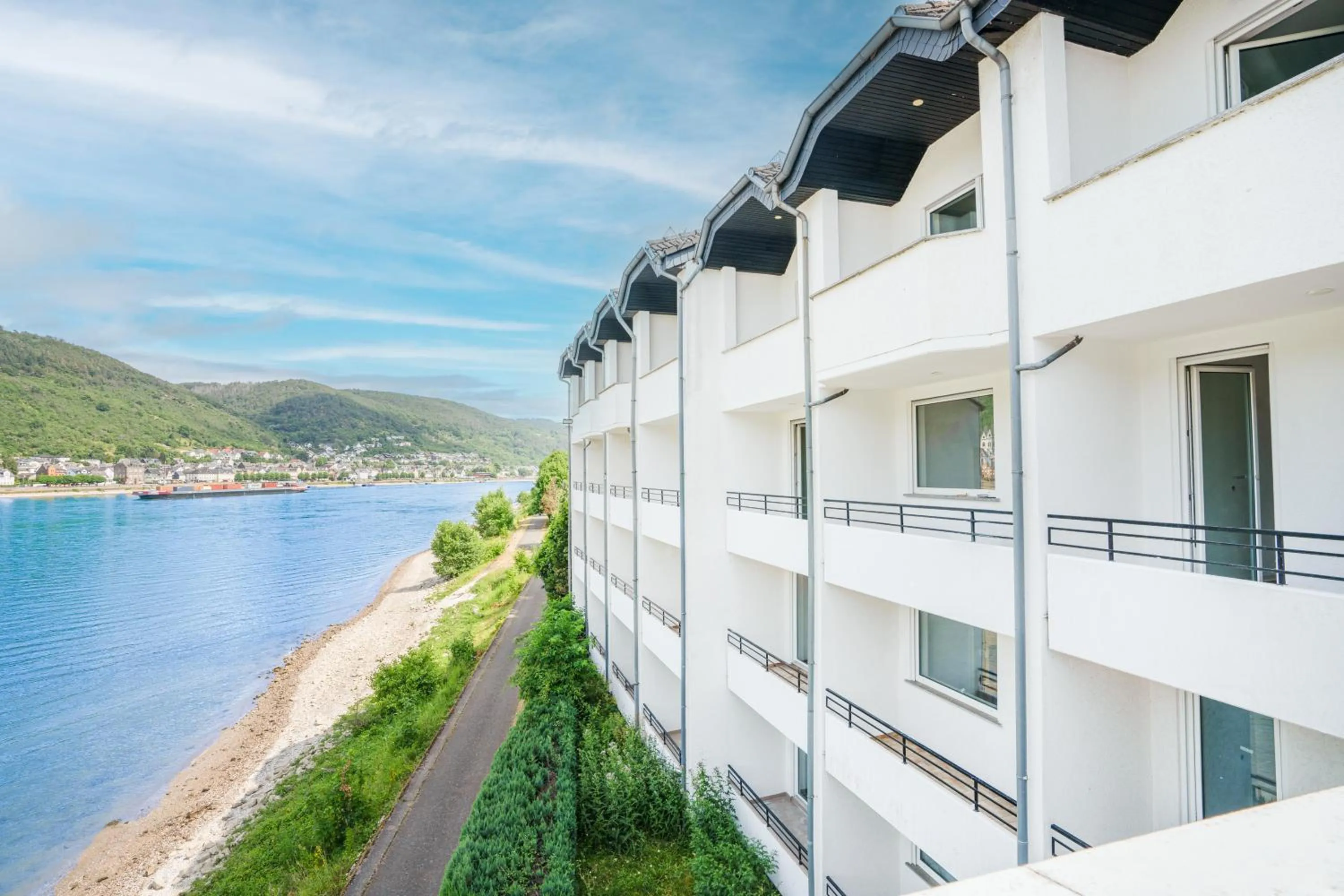 Property building in besttime Hotel Boppard