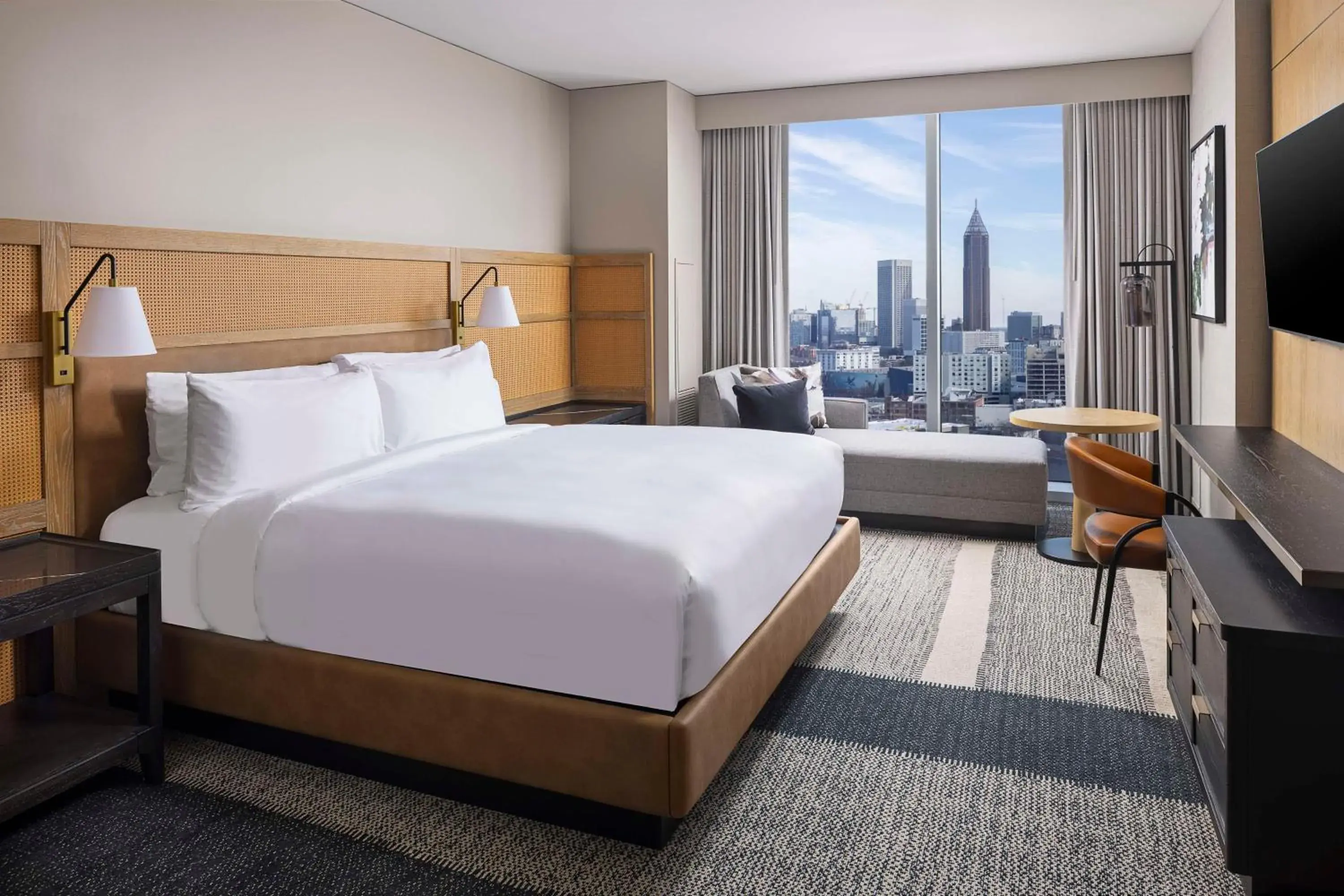 King Room with City View in Signia By Hilton Atlanta Georgia World Congress Center King Room with City View in Signia By Hilton Atlanta Georgia World Congress Center