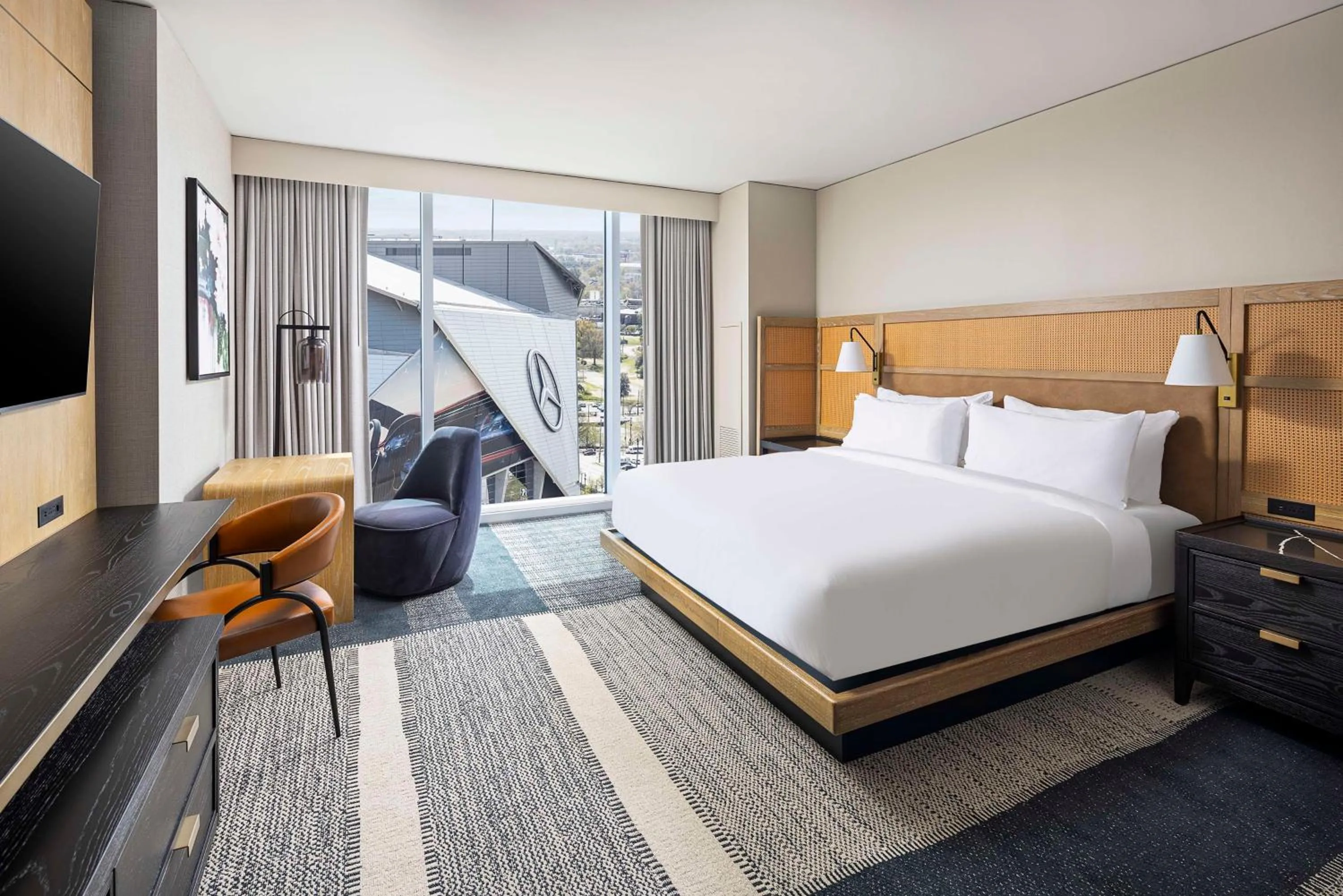 Bedroom, Bed in Signia By Hilton Atlanta Georgia World Congress Center