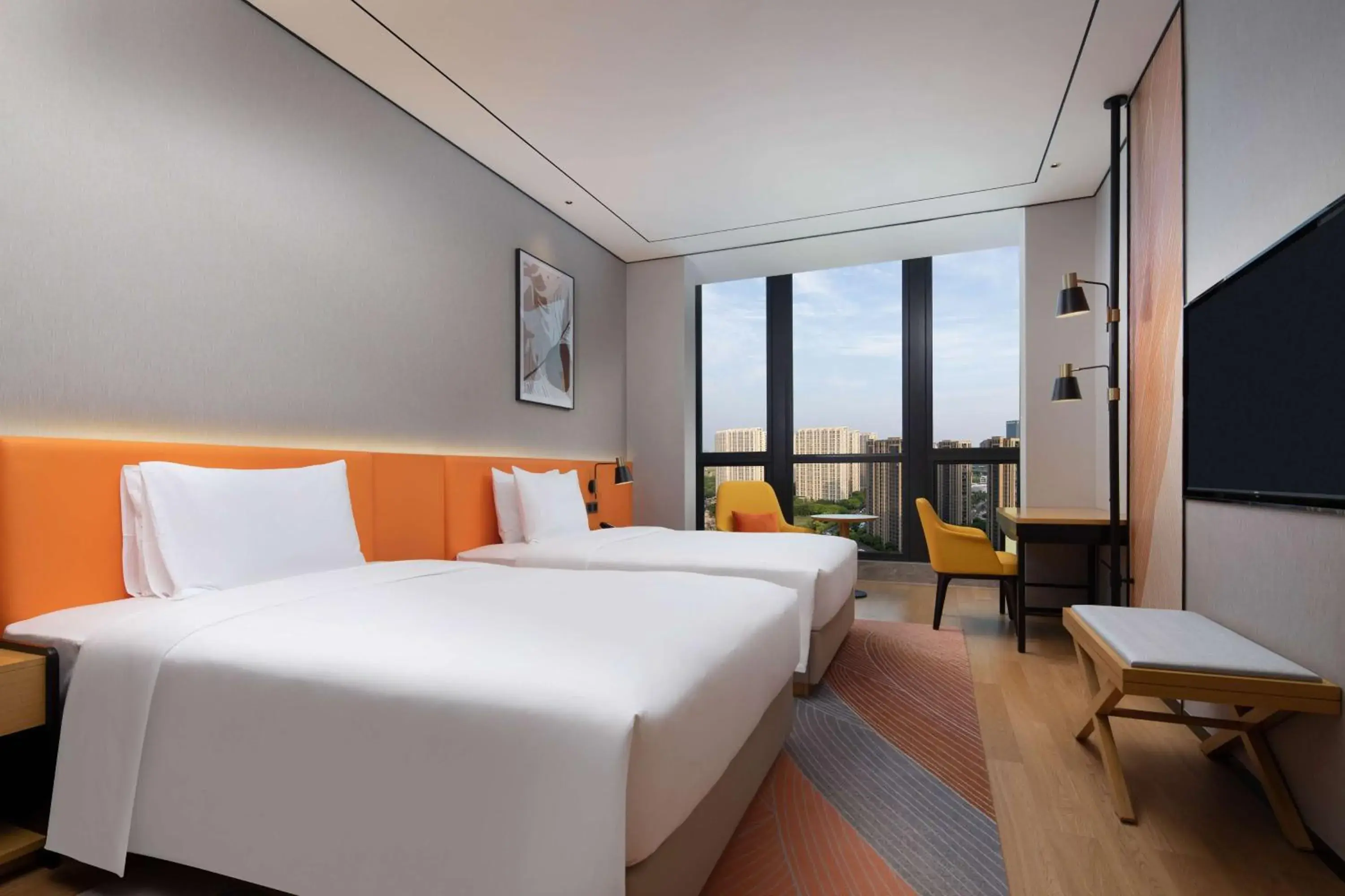 Twin Room in Hilton Garden Inn Hangzhou Xiaoshan Twin Room in Hilton Garden Inn Hangzhou Xiaoshan